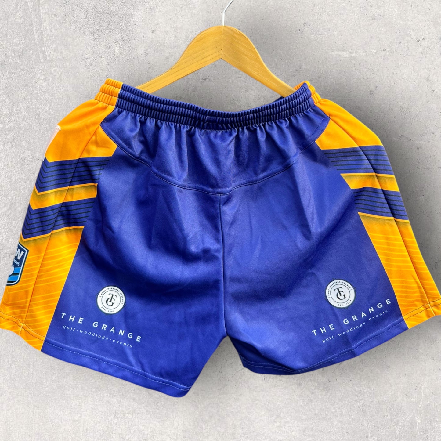 DAPTO CANARIES RUGBY LEAGUE MATCH SHORTS