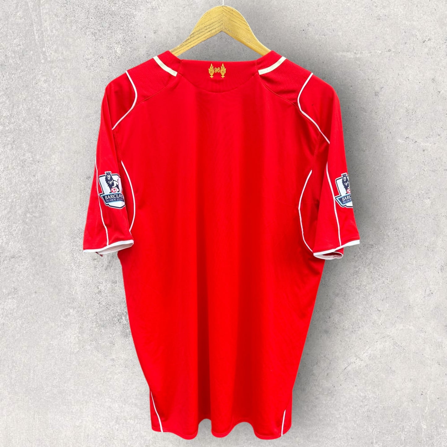 LIVERPOOL FC 2014-2015 HOME WARRIOR FOOTBALL JERSEY