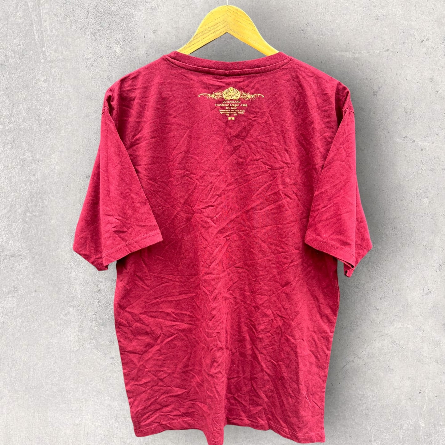 QUEENSLAND MAROONS 2008 STATE OF ORIGIN CENTENARY SHIRT