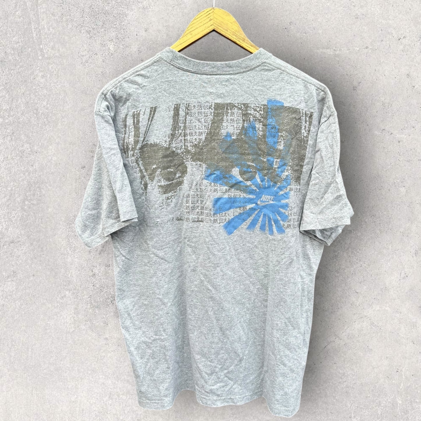 NIKE TEAM VINTAGE GREY T-SHIRT