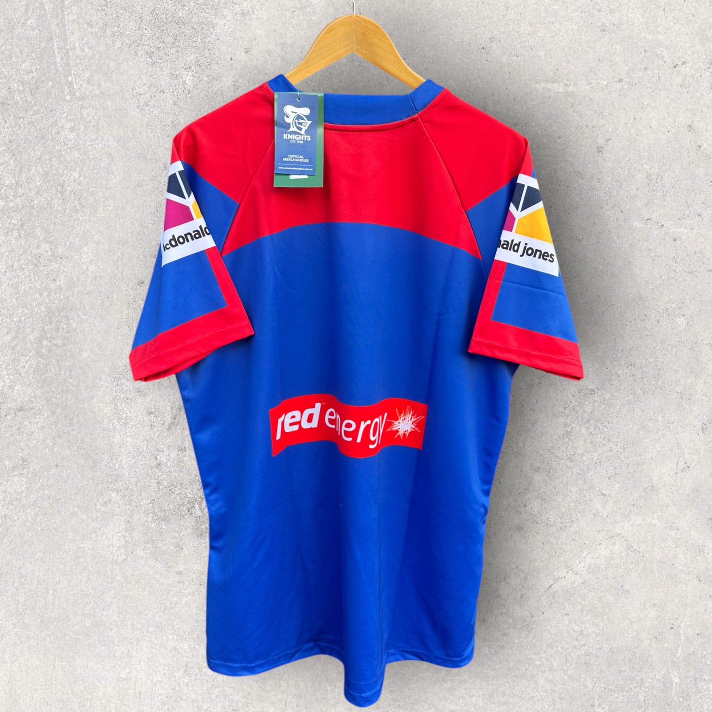 NEWCASTLE KNIGHTS 2021 HOME JERSEY BRAND NEW WITH TAGS