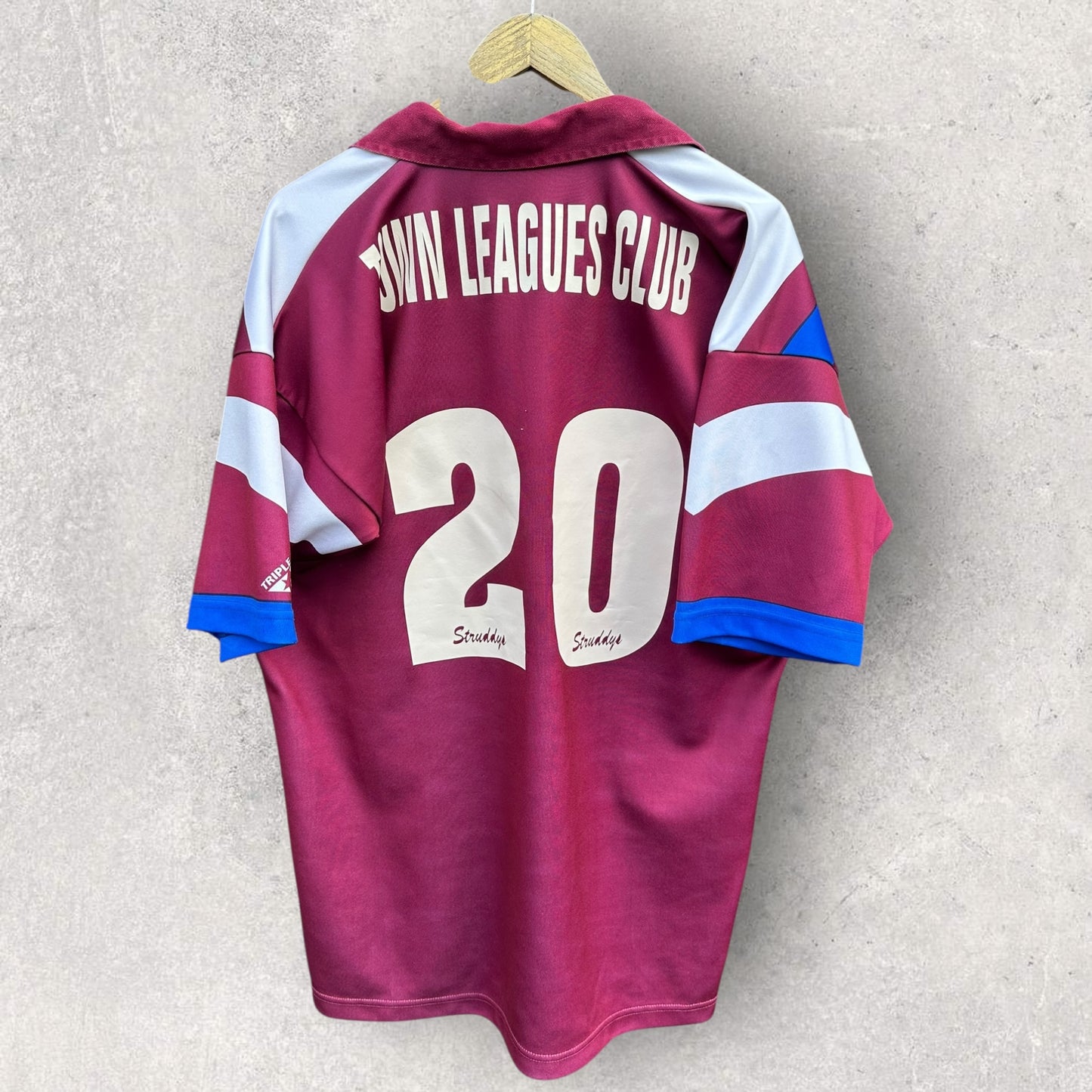 Mount Isa Townies Rugby League Vintage 2003 75th Anniversary Match Worn jersey
