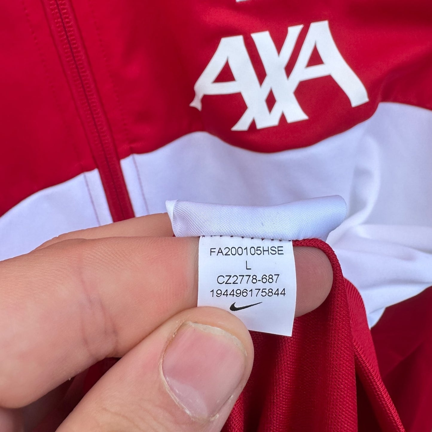 LIVERPOOL FC 2020-2021 NIKE ANTHEM JACKET