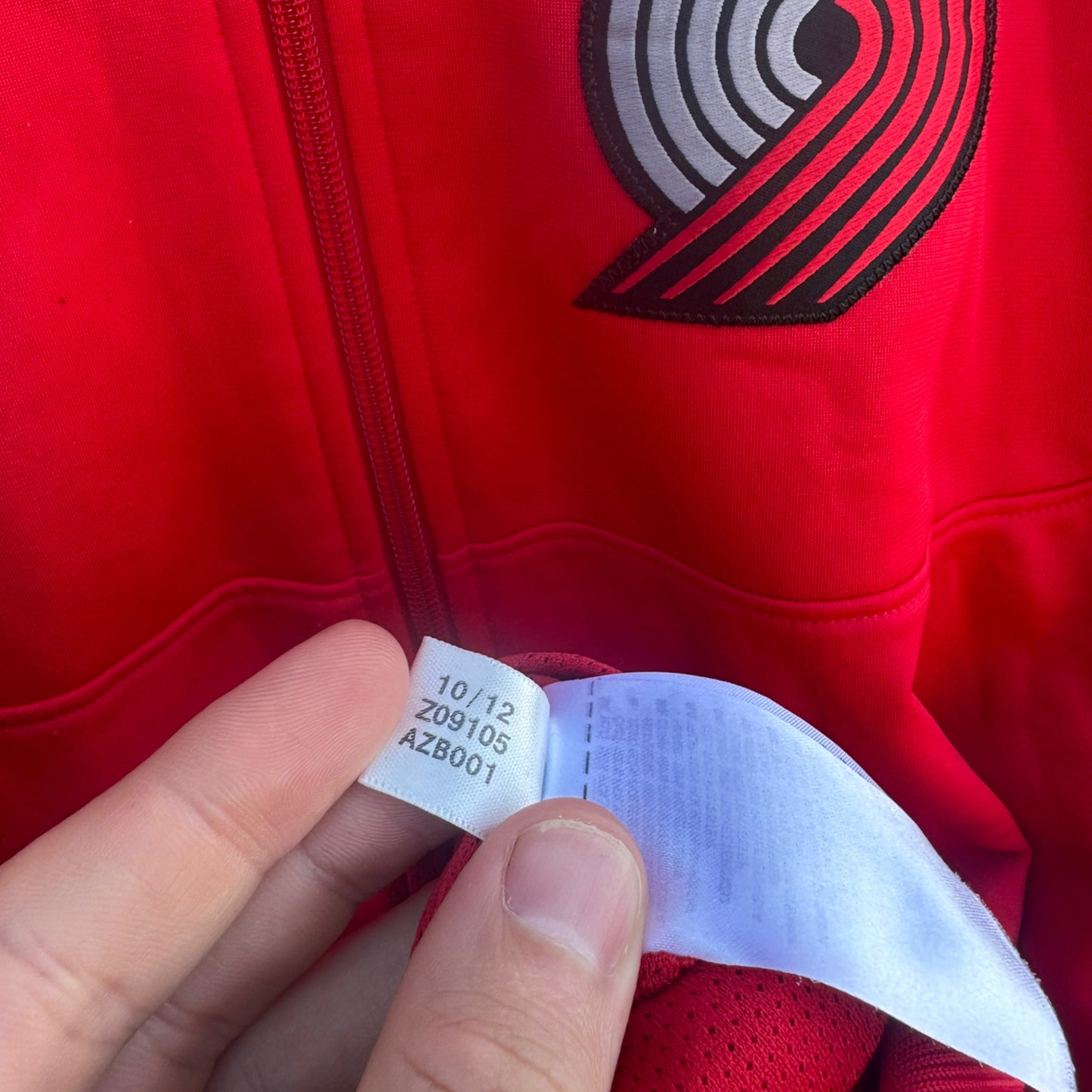 PORTLAND TRAIL BLAZERS ADIDAS JACKET