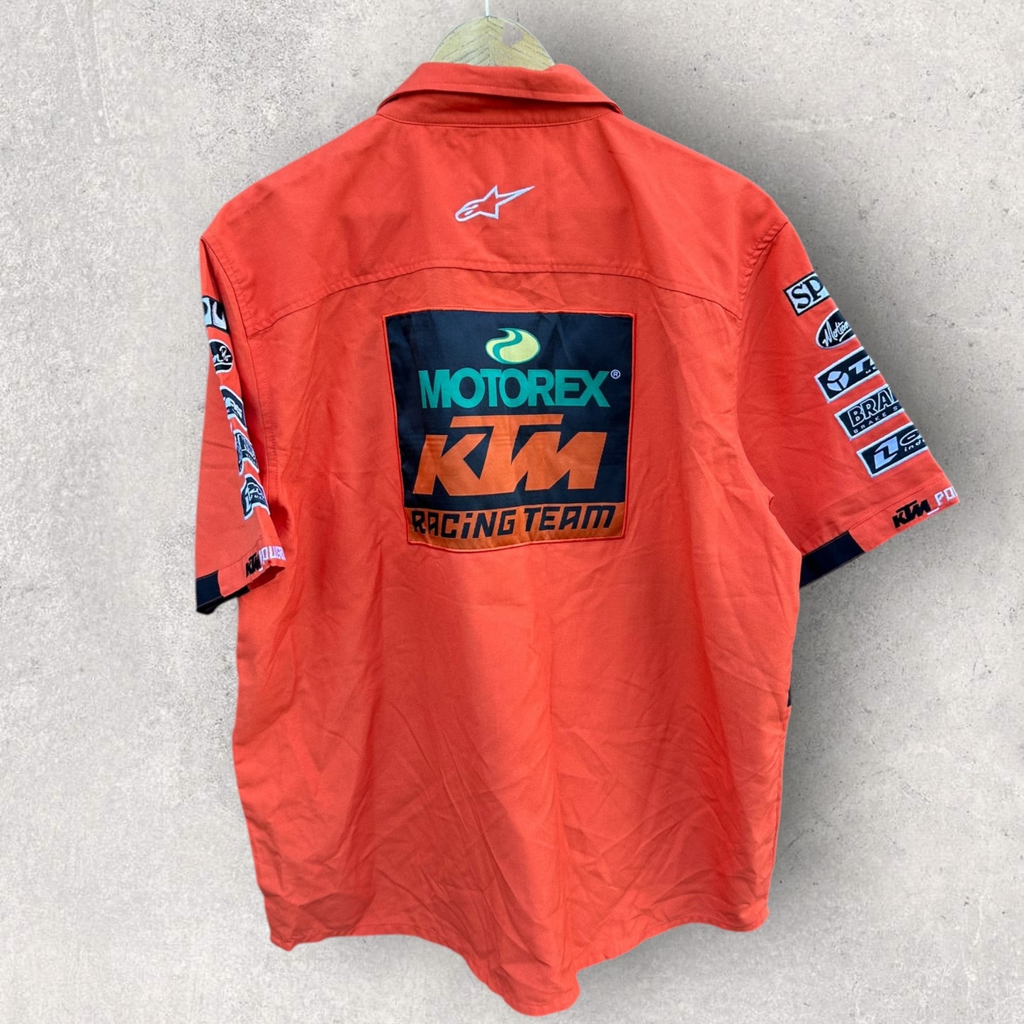 KTM MOTOREX RACING TEAM MARMONT BUTTON UP SHIRT