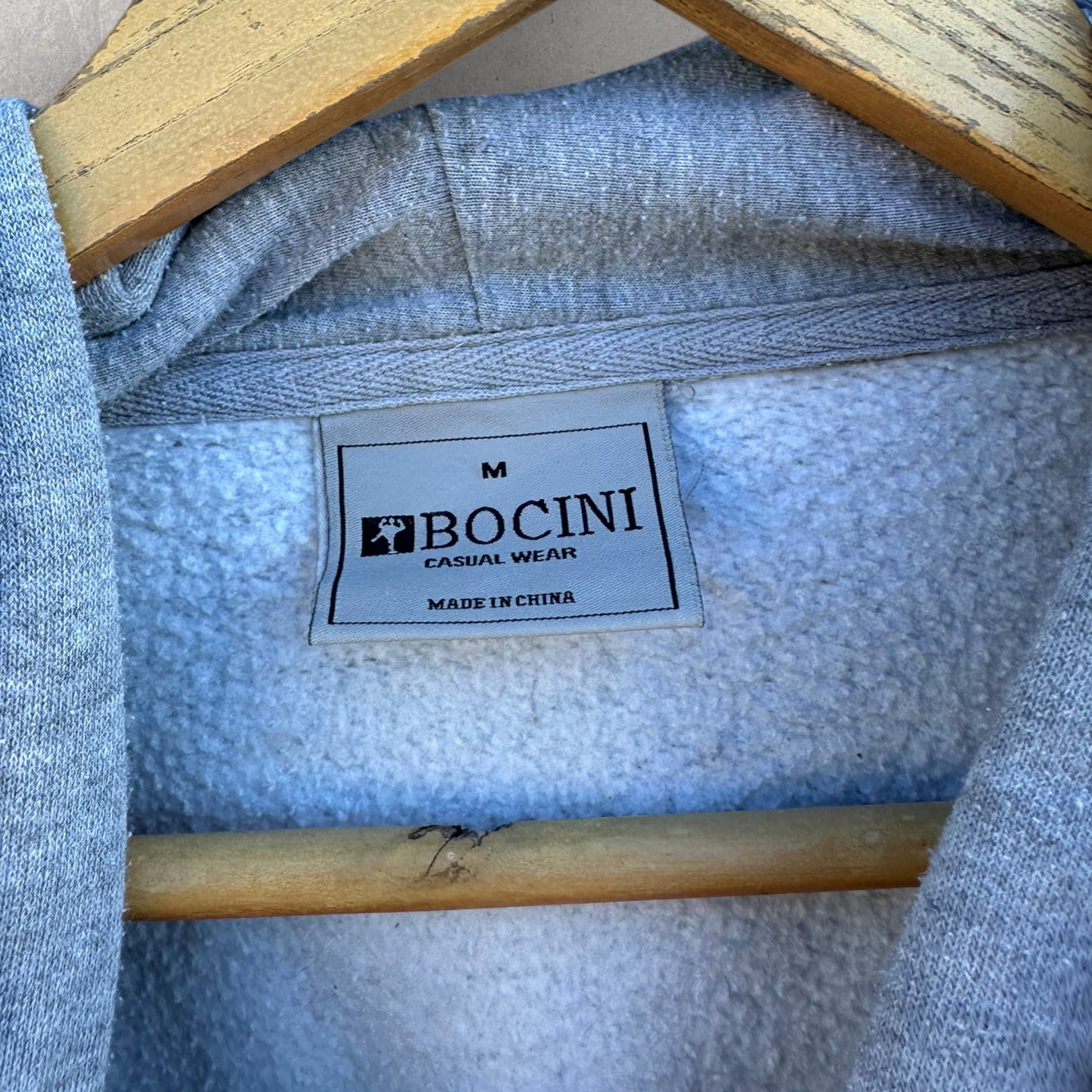 ACT BRUMBIES GREY PULLOVER HOODED JUMPER