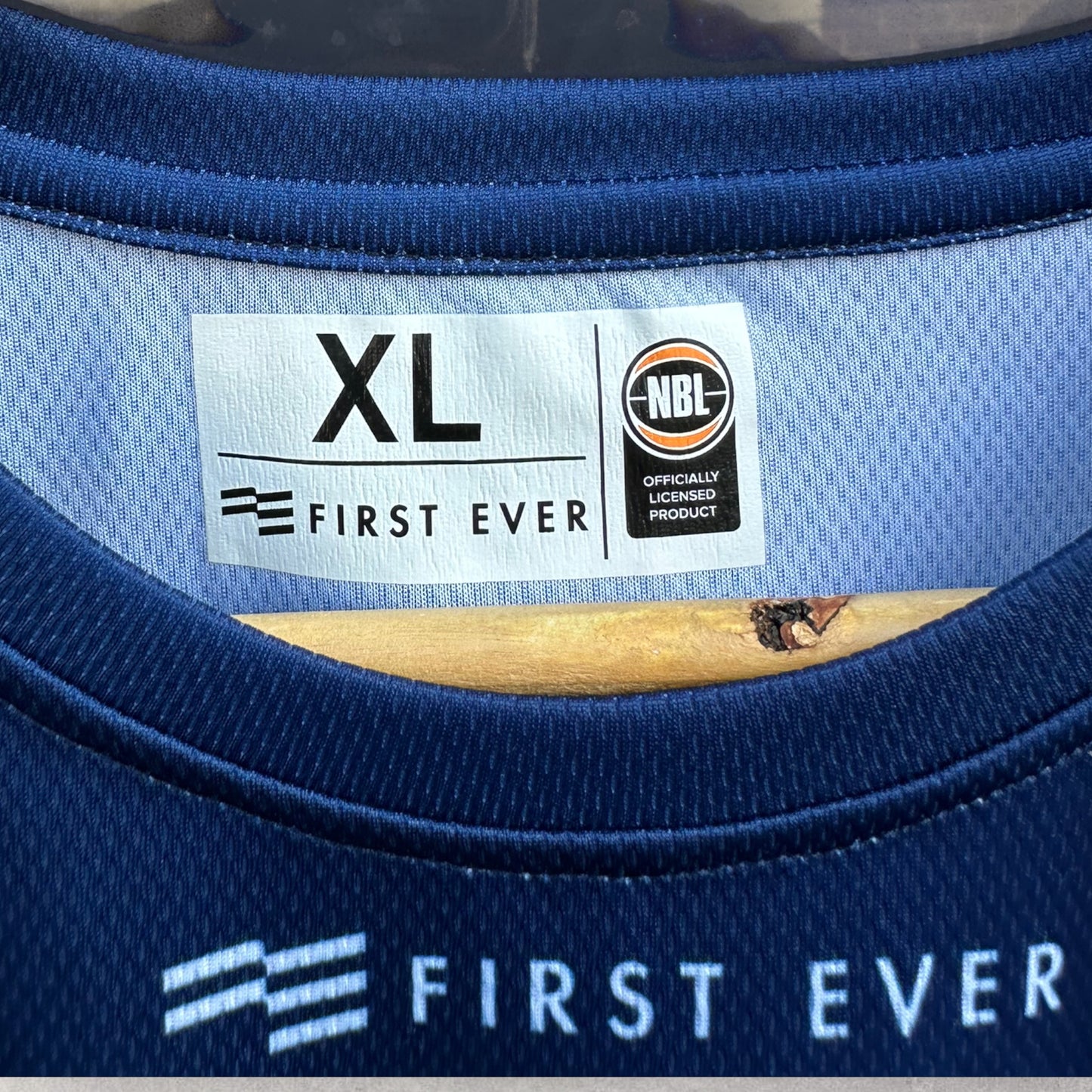 JACOB WILEY ADELAIDE 36ERS NBL PLAYER WORN LONG SLEEVE TRAINING SHIRT