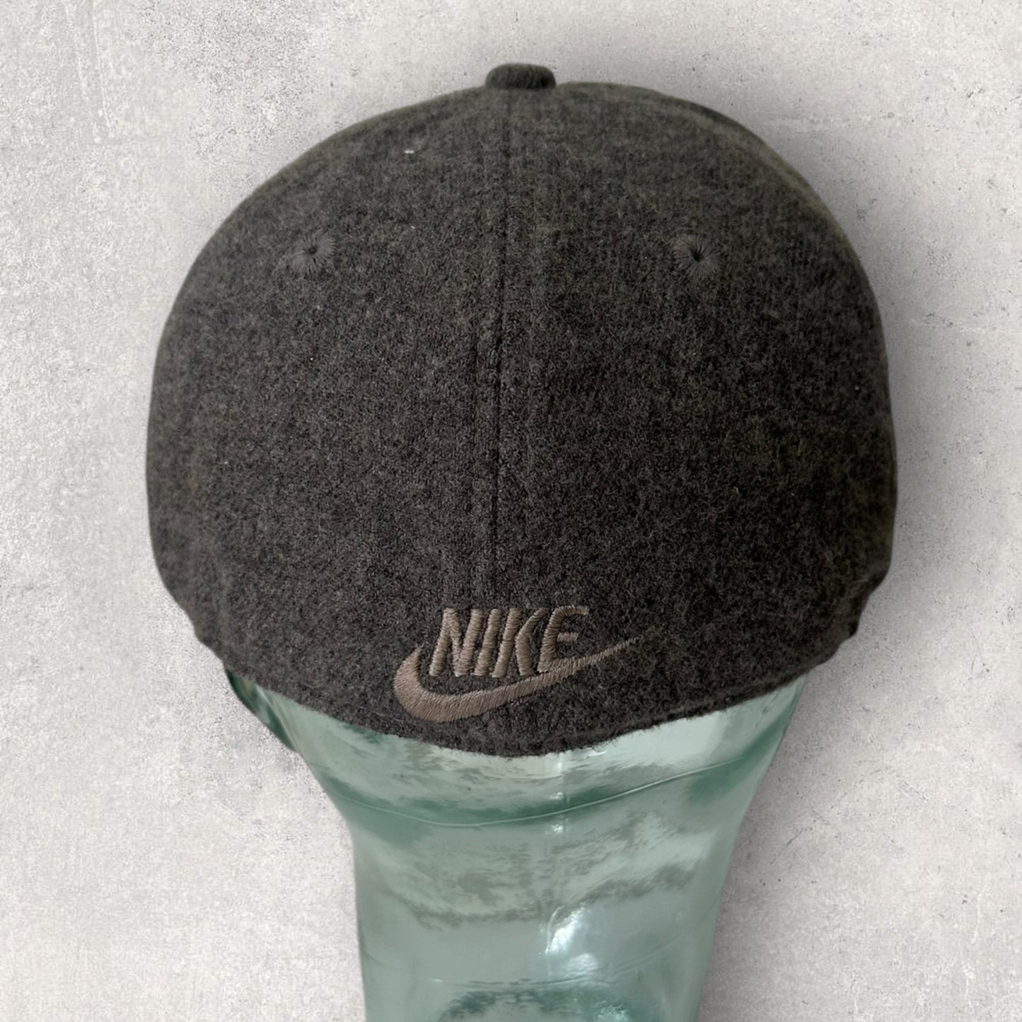 NIKE GREY COTTON VINTAGE FITTED HAT