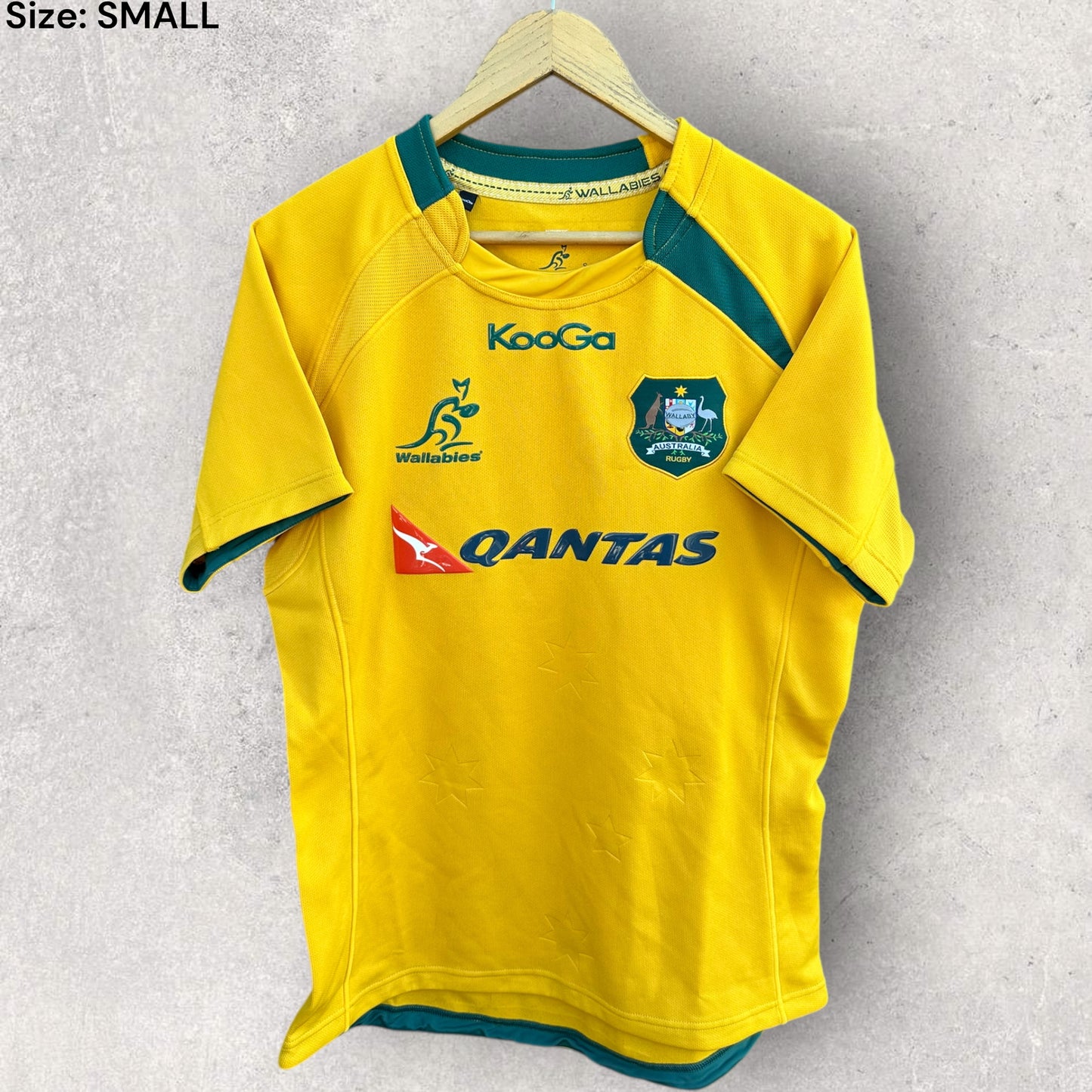 AUSTRALIAN WALLABIES KOOGA RUGBY UNION JERSEY
