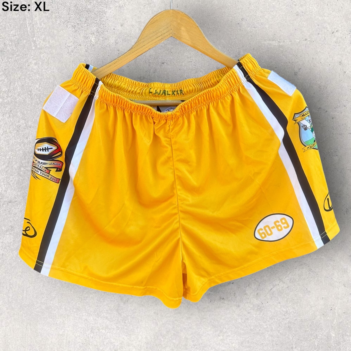 MASTERS RUGBY LEAGUE 2012 GREAT BRITAIN TOUR SHORTS