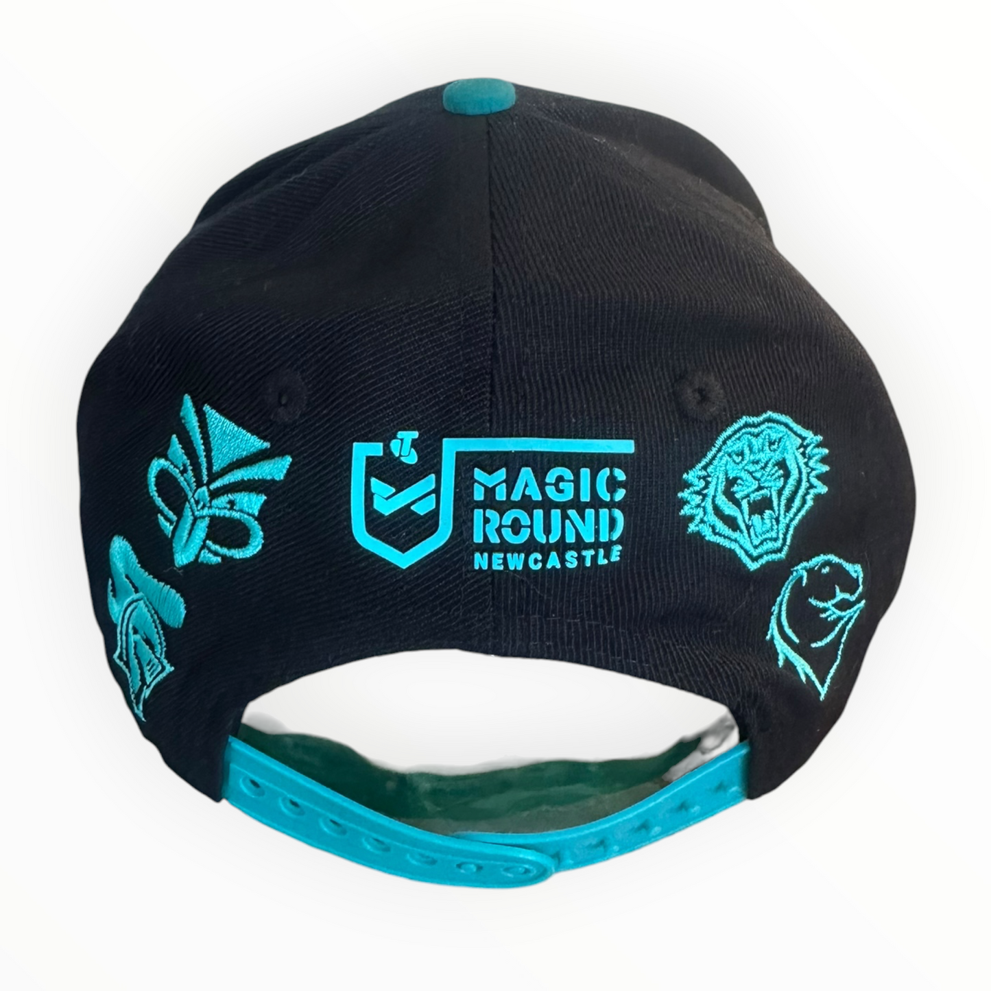 NRLW Magic Round 2025 Black Snap Back Baseball Cap Hat