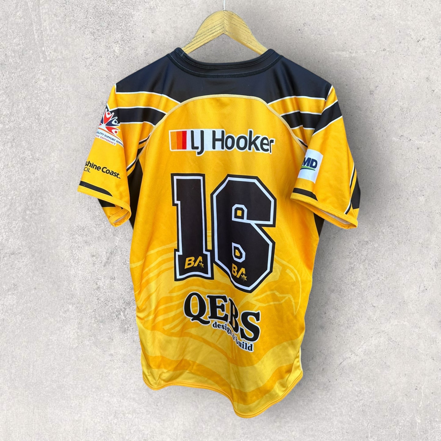 SUNSHINE COAST FALCONS BMD PREMIERSHIP MATCH WORN 2025 JERSEY