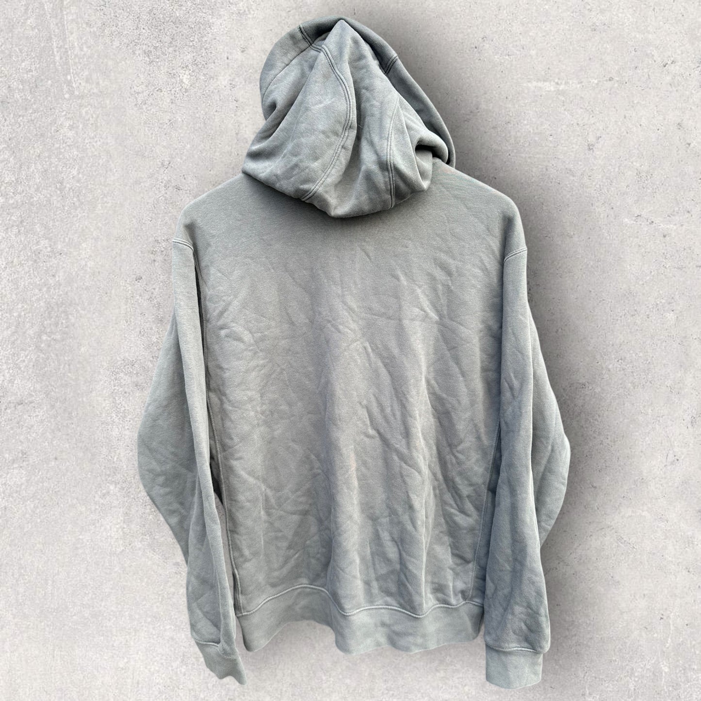NIKE CLUB FLEECE GREY FULL ZIP HOODED JUMPER