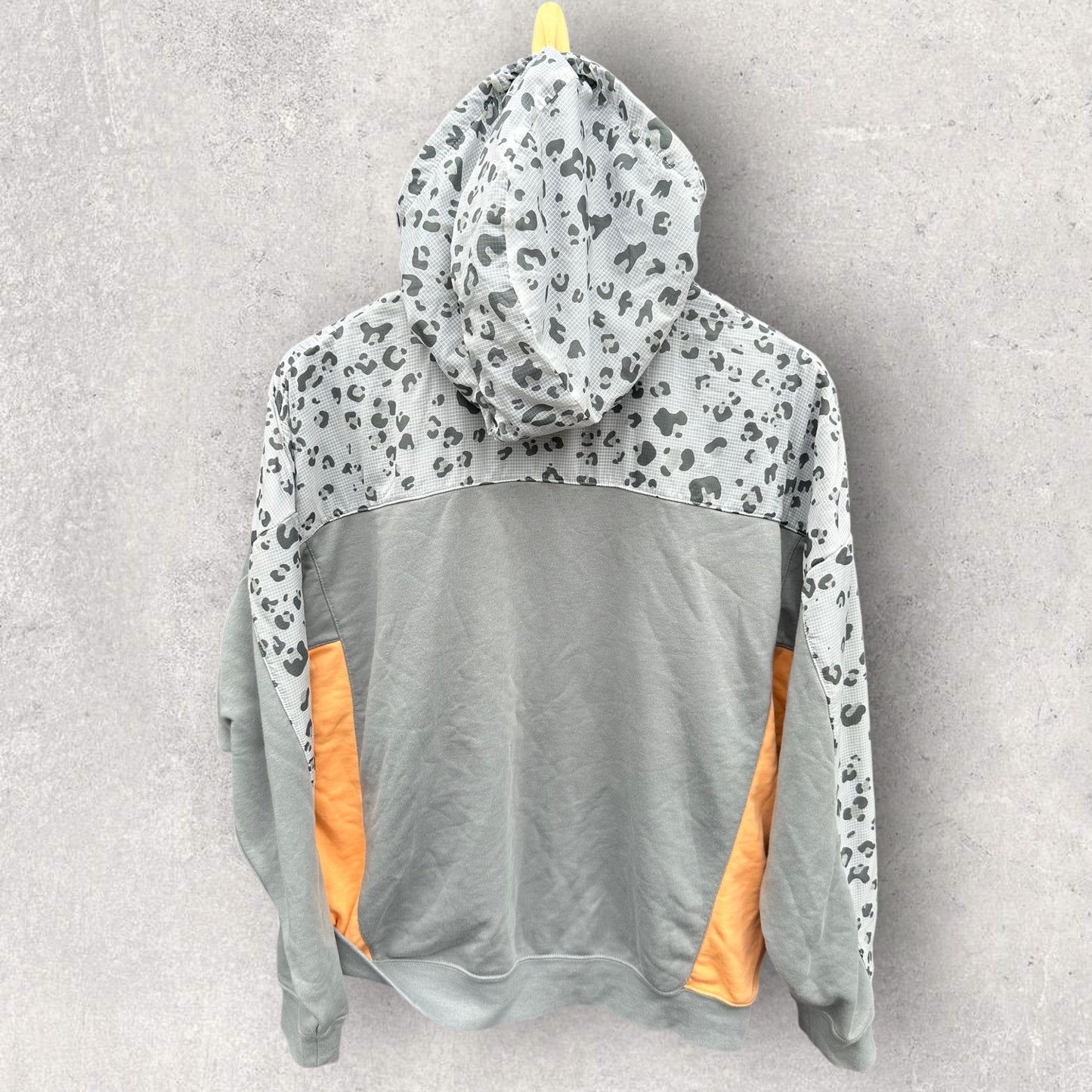 NIKE HALF ZIP HOODED GREY LADIES JUMPER