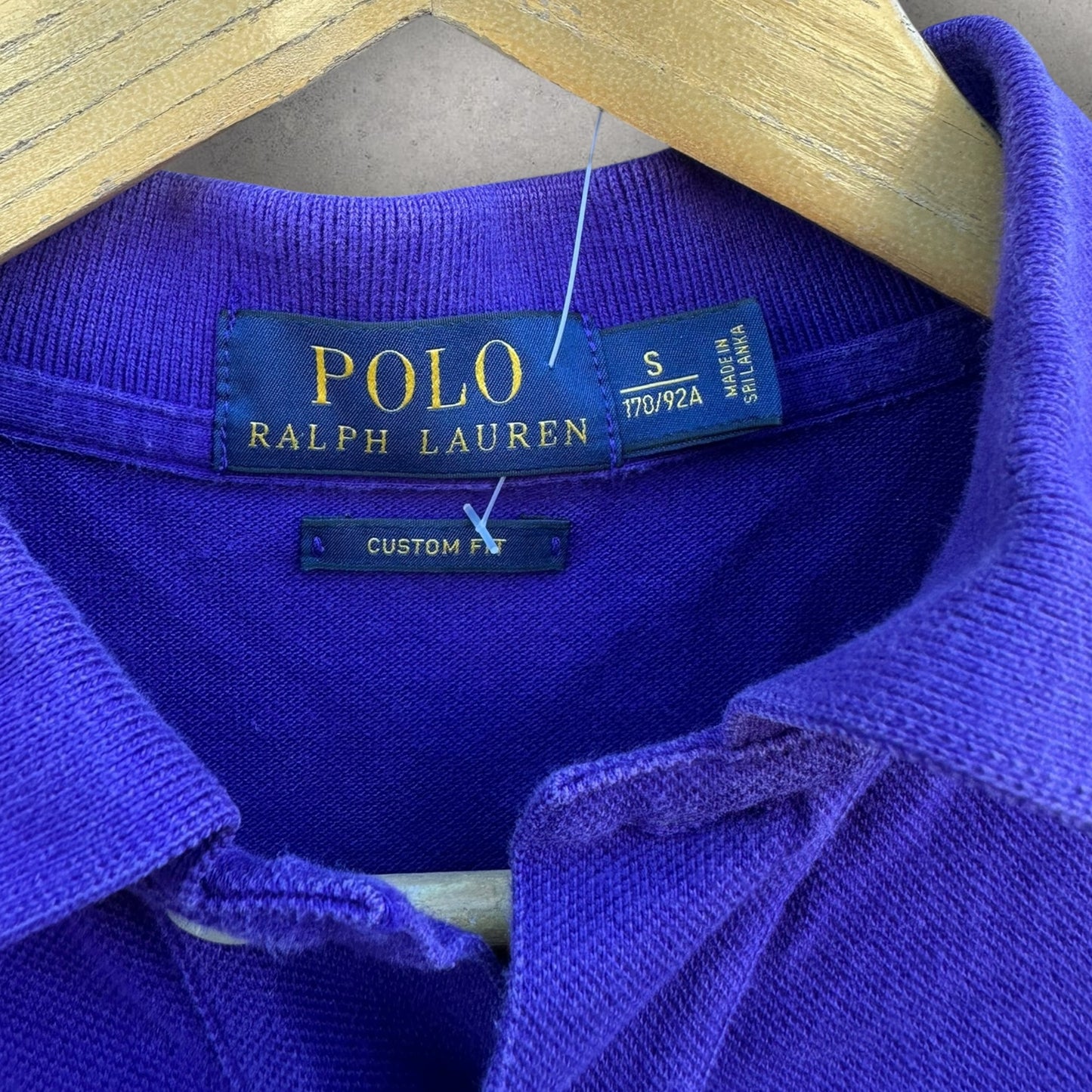 RALPH LAUREN POLO PURPLE POLO SHIRT