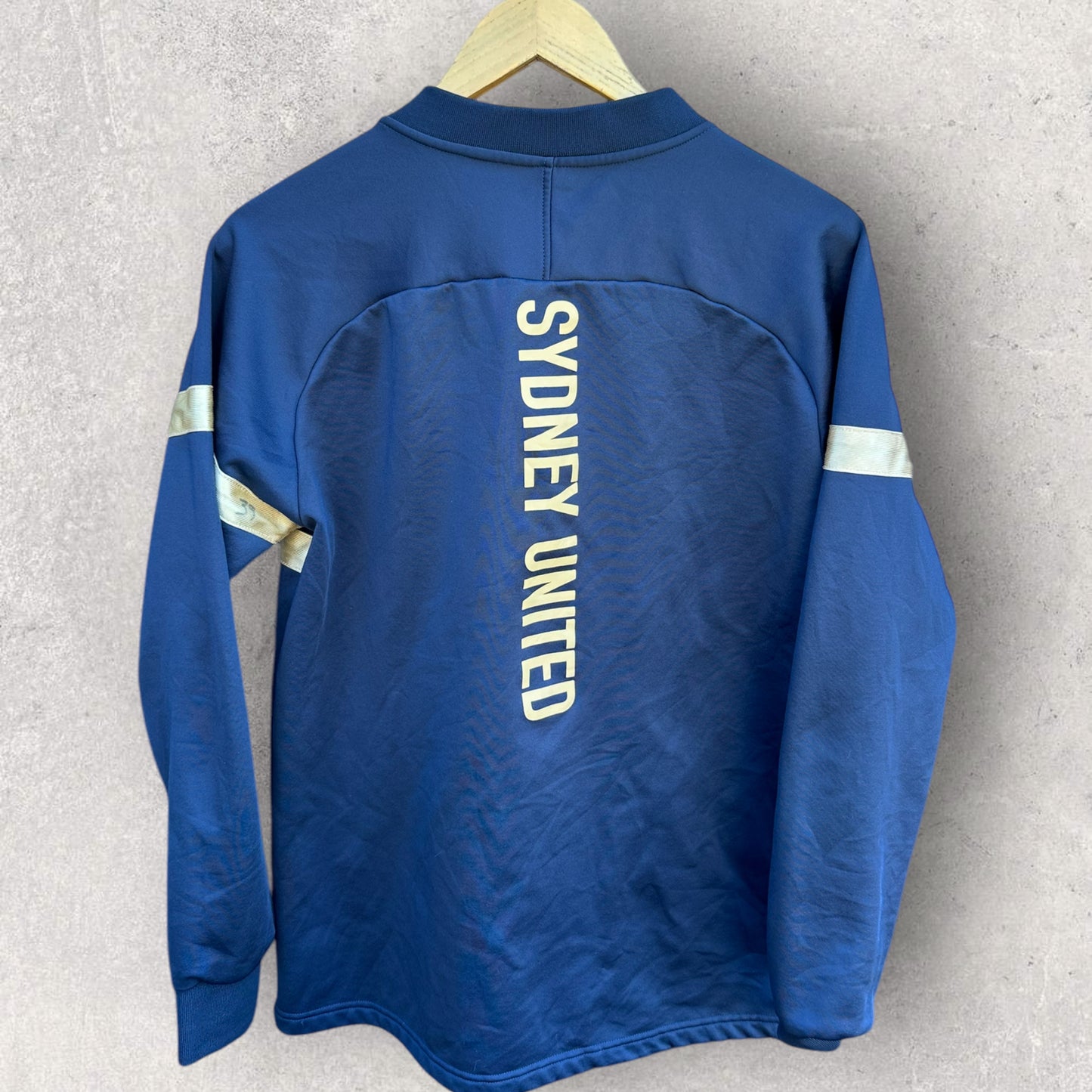 SYDNEY UNITED FULL ZIP BLUE FOOTBALL PLAYER JACKET