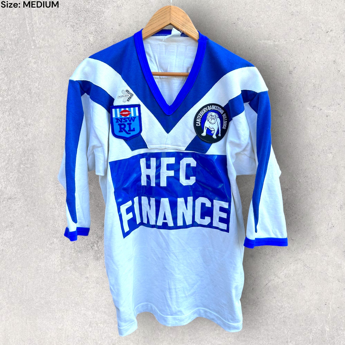 CANTERBURY BULLDOGS 1985 HOME JERSEY