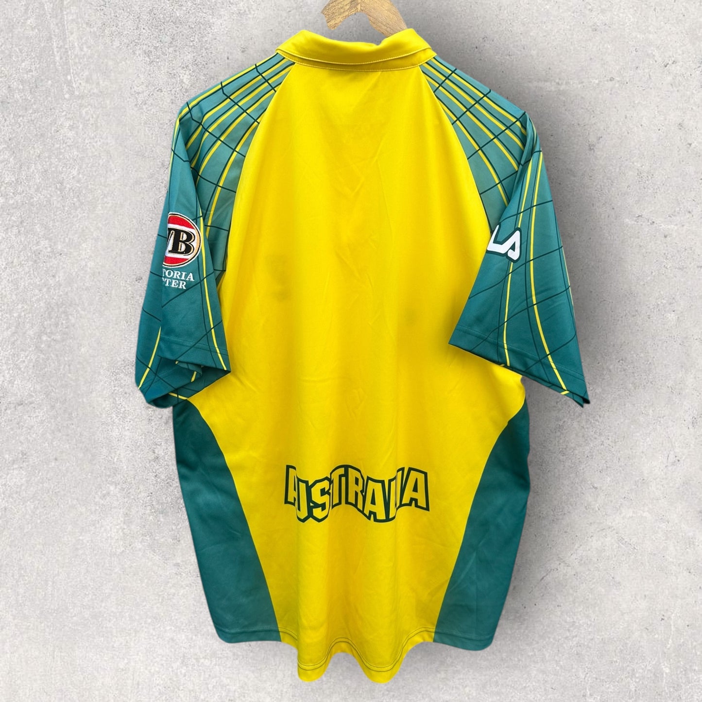 CRICKET AUSTRALIA FILA 2004 ODI VINTAGE JERSEY