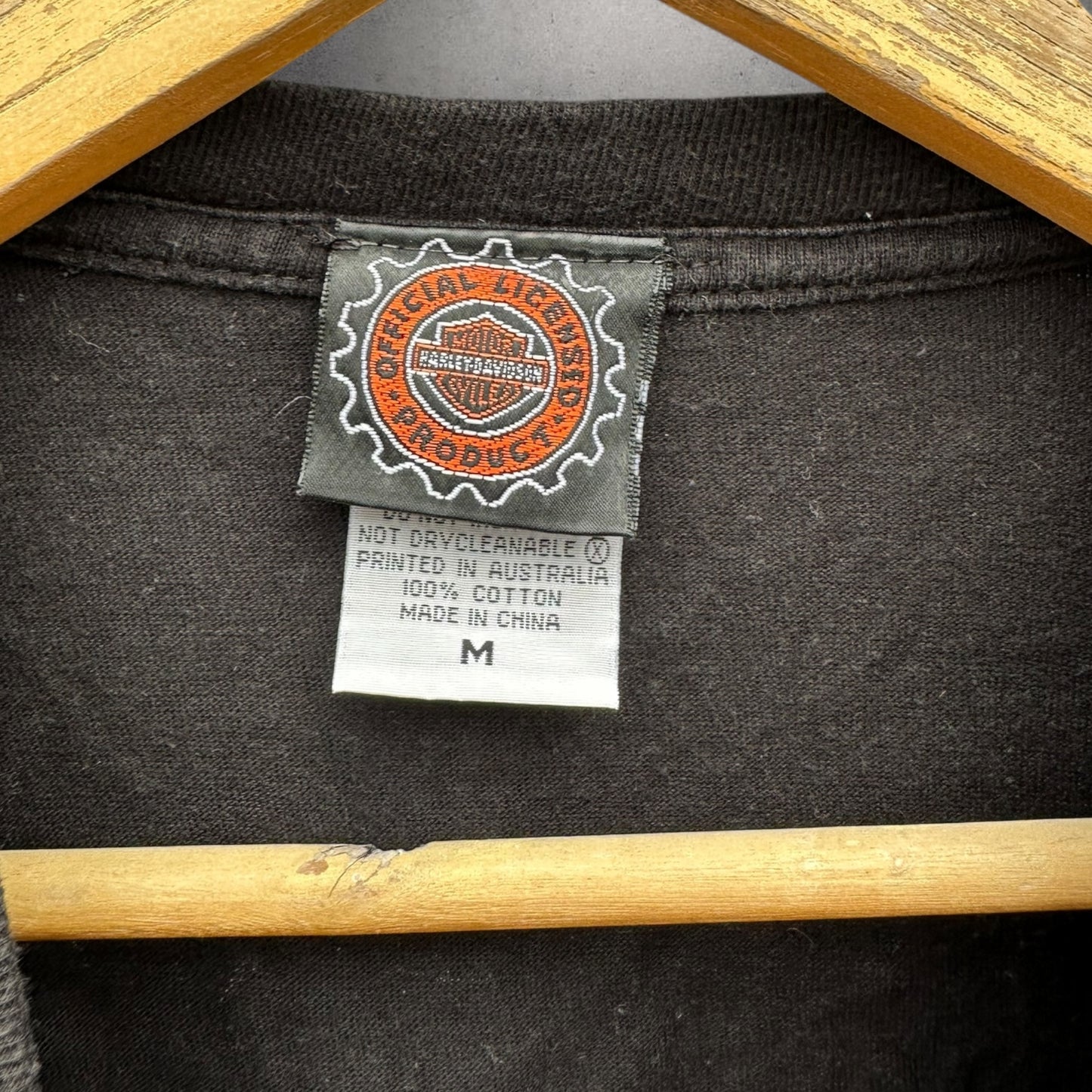 HARLEY DAVIDSON NATIONAL OWNERS RALLY 2002 PERTH VINTAGE SHIRT