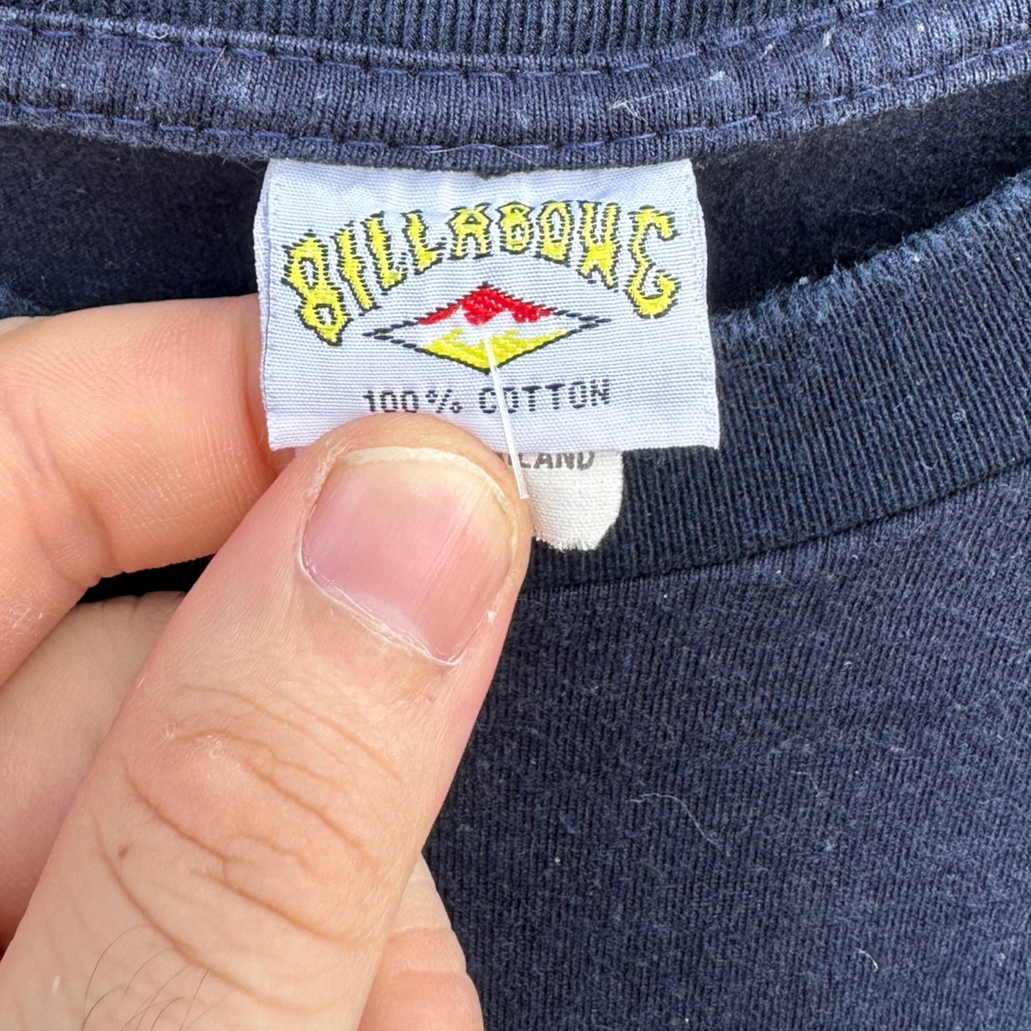 BILLABONG VINTAGE BLUE LONG SLEEVE SHIRT