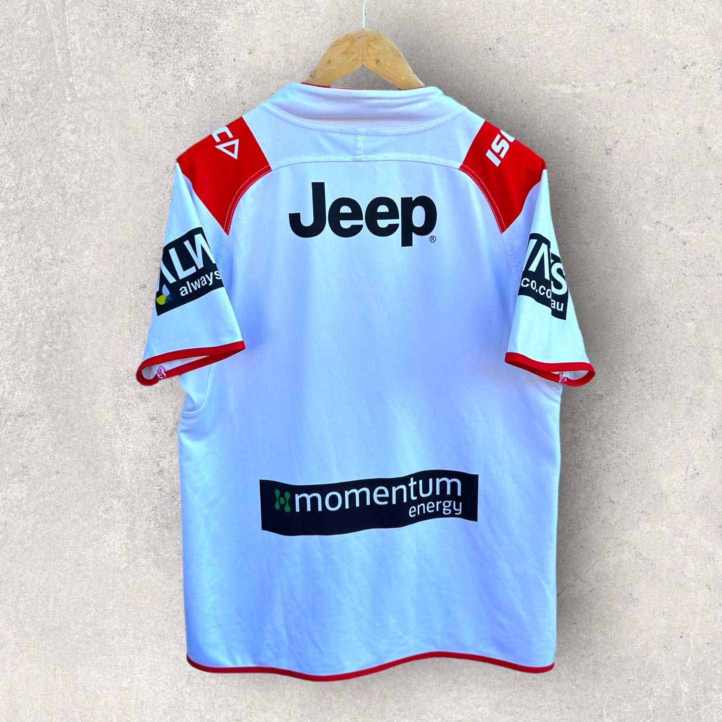 ST GEORGE ILLAWARRA DRAGONS 2014 HOME JERSEY