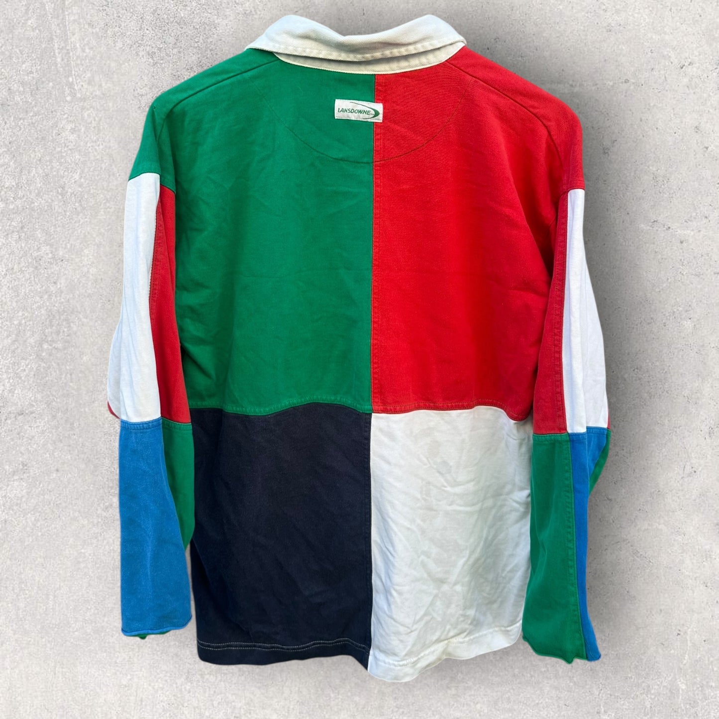 6 NATIONS LANSDOWNE RUGBY UNION LONG SLEEVE COTTON JERSEY