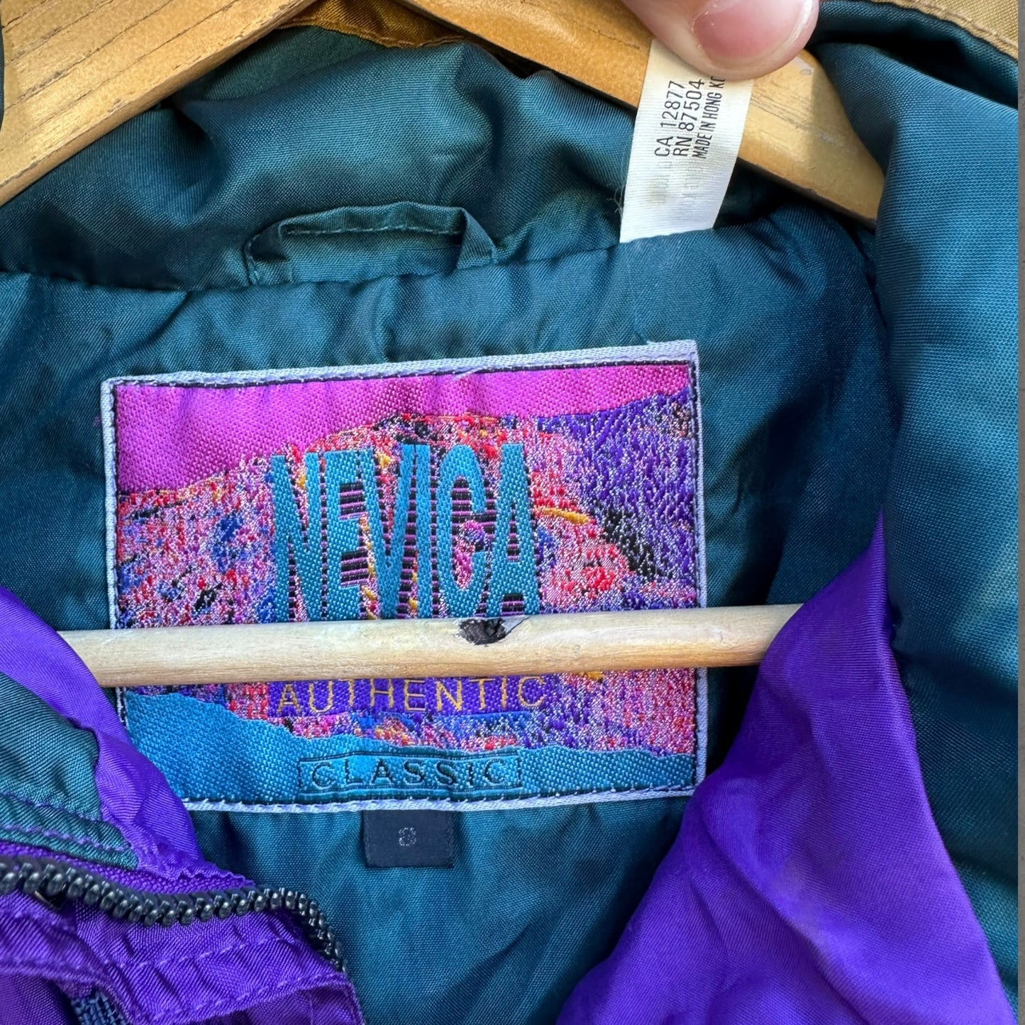 NEVICA 90s VINTAGE SKI PARKER HALF ZIP JACKET