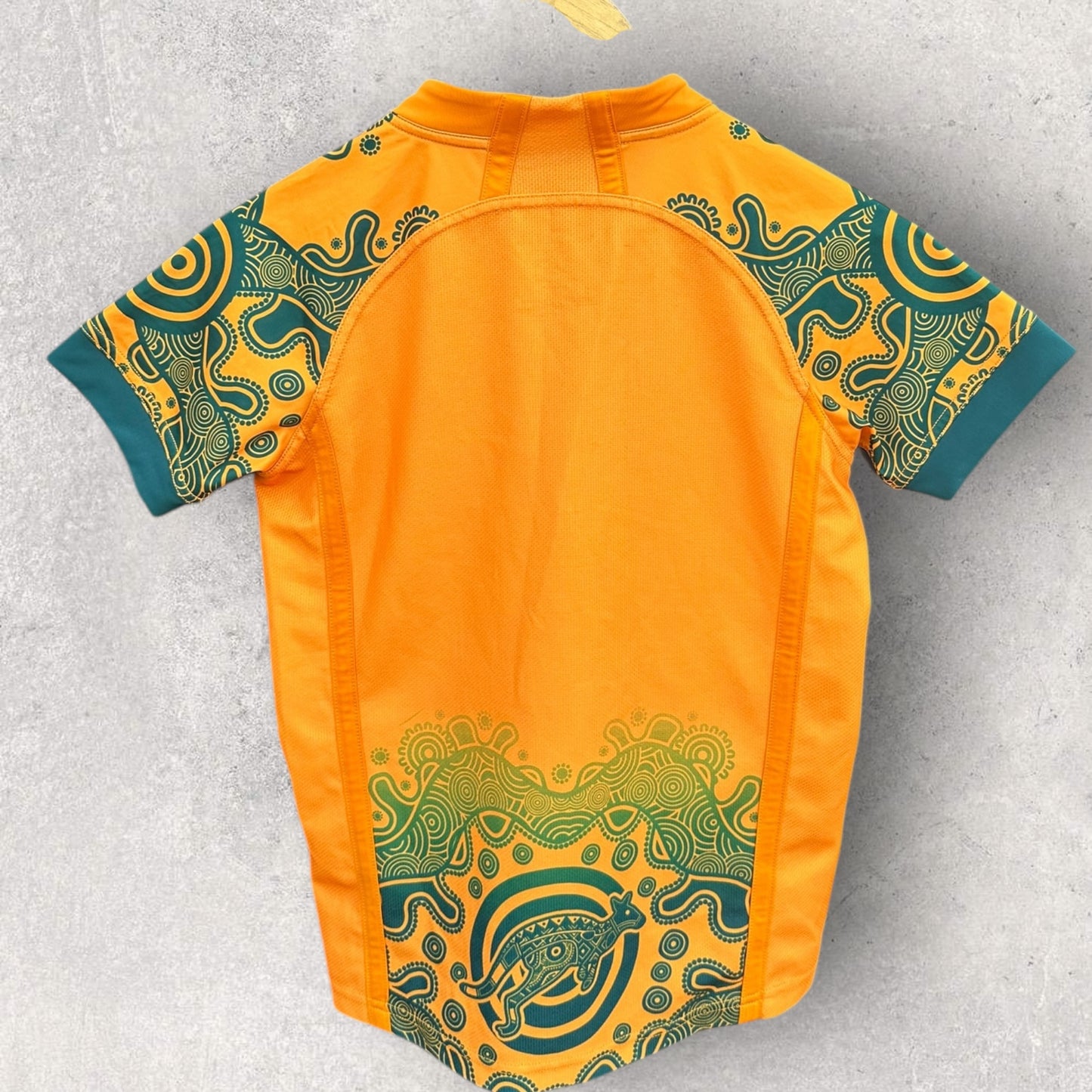 AUSTRALIAN WALLABIES INDIGENOUS ASICS KIDS JERSEY