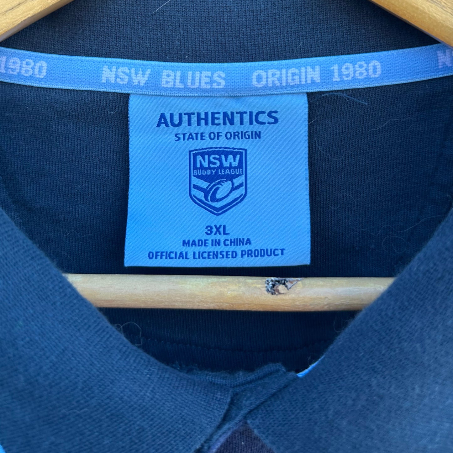 NEW SOUTH WALES BLUES RETRO CANTERBURY POLO SHIRT