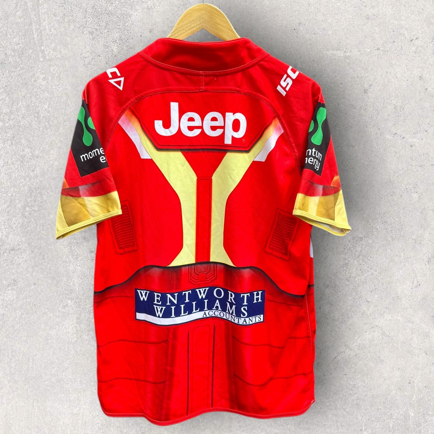 ST GEORGE ILLAWARRA DRAGONS 2015 ISC IRON MAN MARVEL JERSEY
