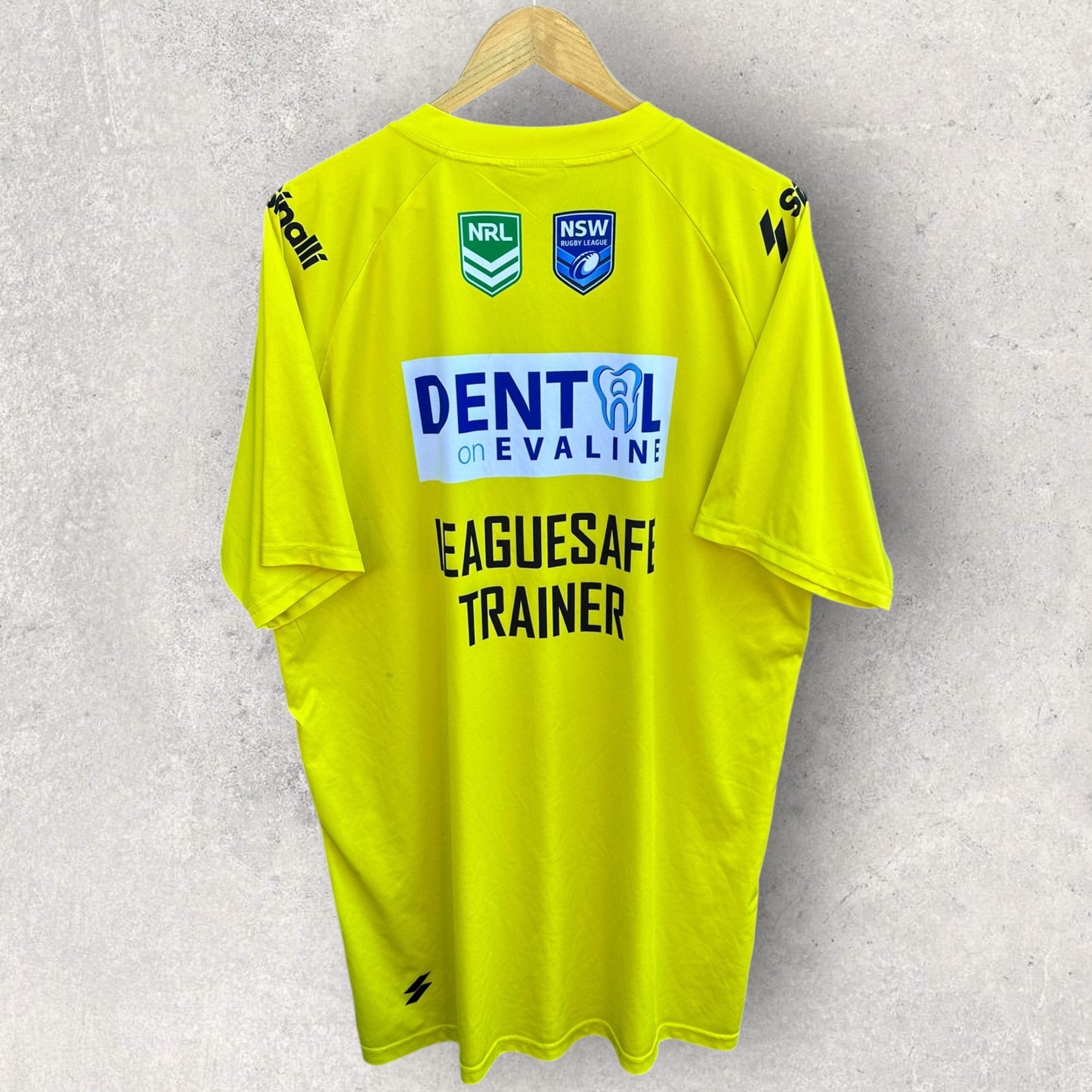 CANTERBURY BULLDOGS LEAGUE SAFE TRAINERS SHIRT