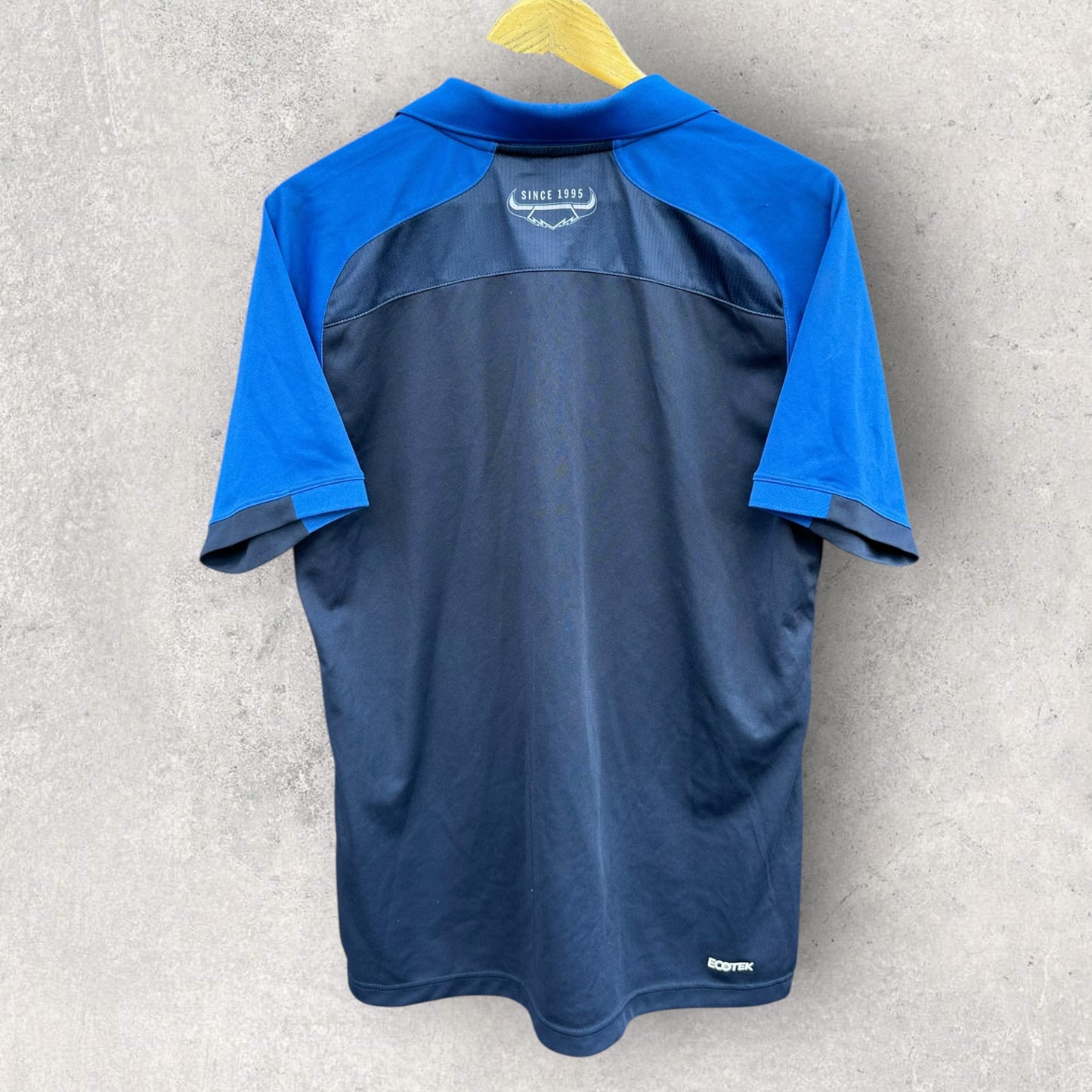 NORTH QUEENSLAND COWBOYS 2024 MEDIA POLO SHIRT PLAYER ISSUED TOM CHESTER