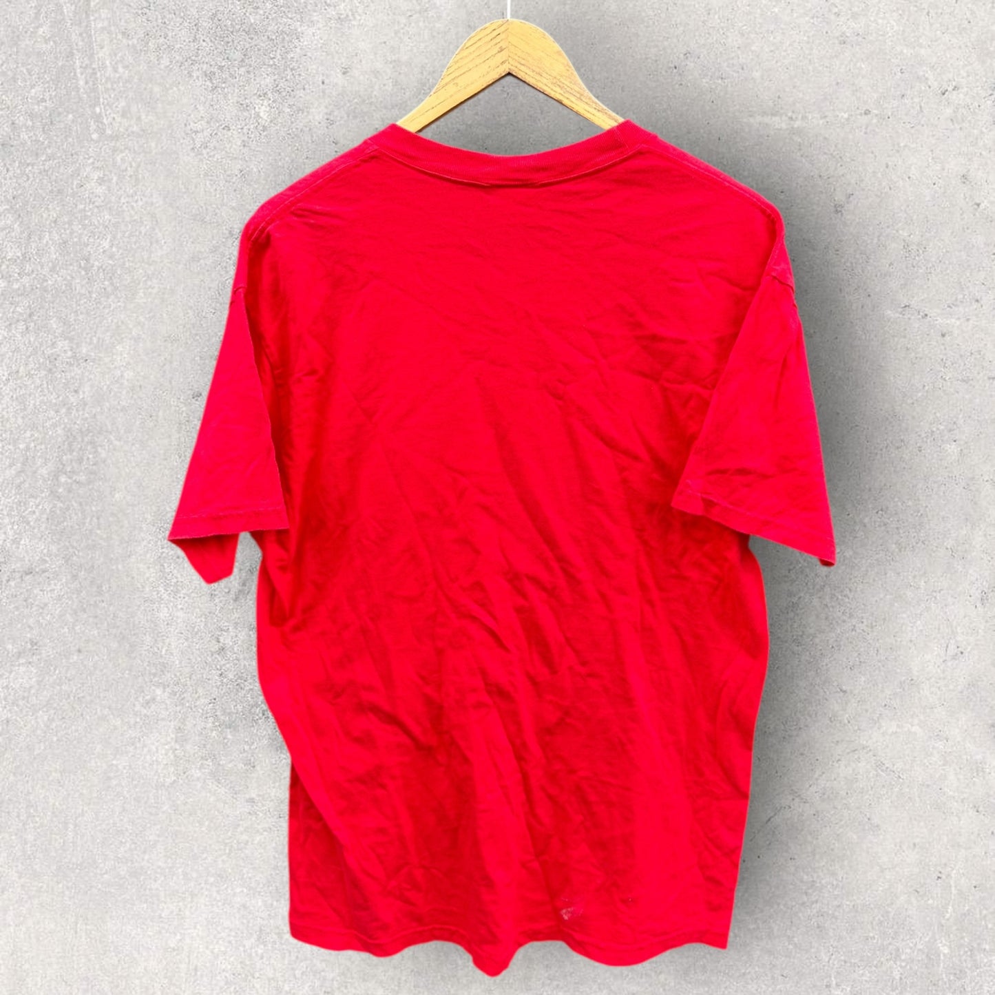 DETROIT REDWINGS 2002 STANLEY CUP VINTAGE NHL RED T-SHIRT