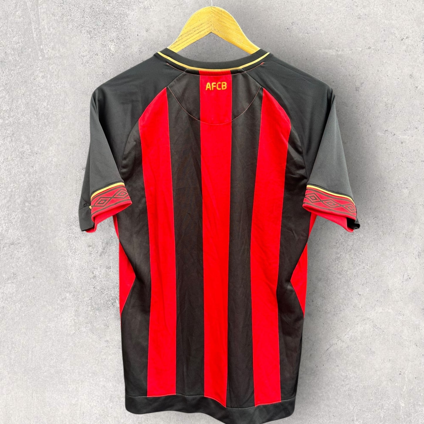 AFC BOURNEMOUTH 2018-2019 HOME UMBRO FOOTBALL JERSEY