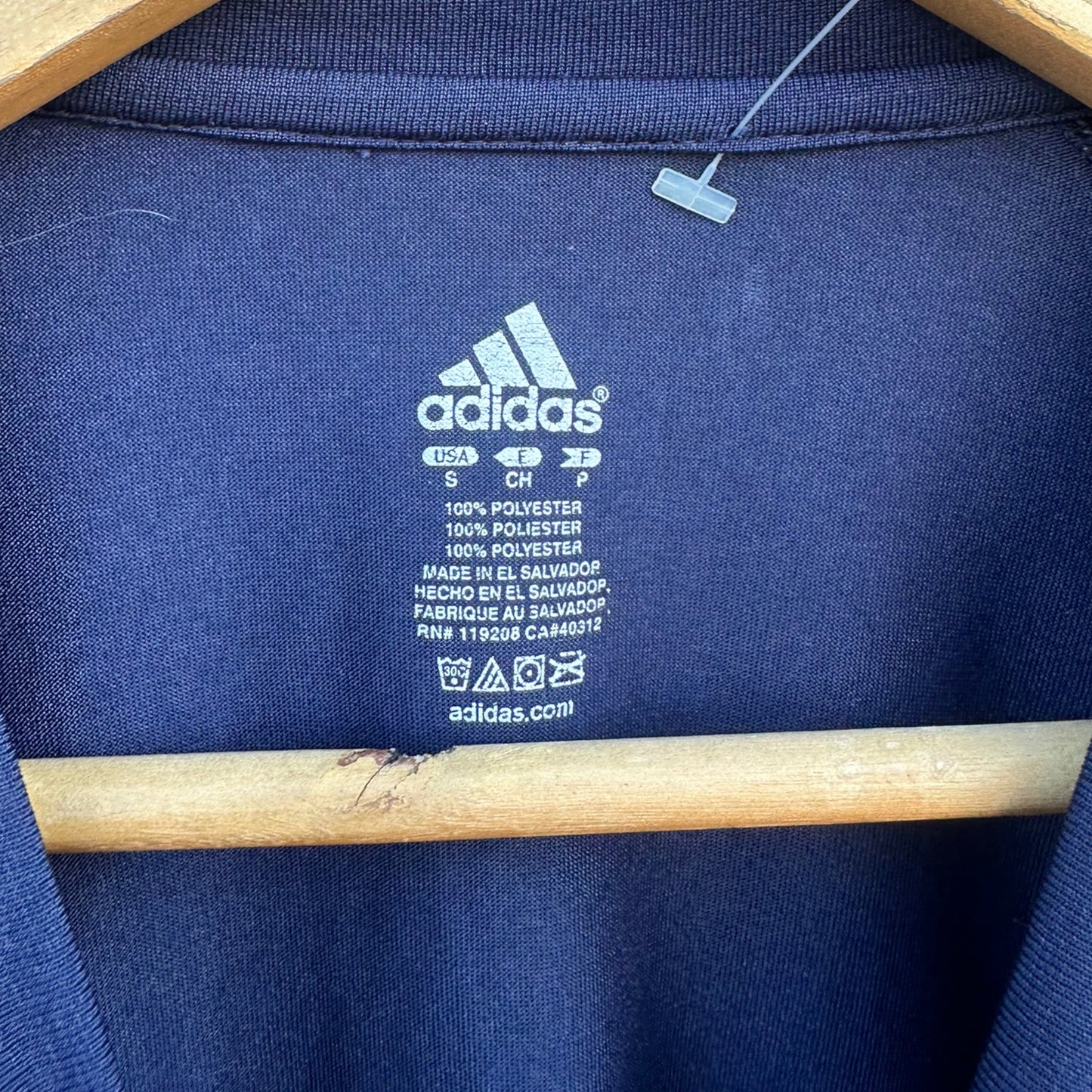DENVER NUGGETS BASKETBALL LONG SLEEVE ADIDAS BLUE TRAINING SHIRT