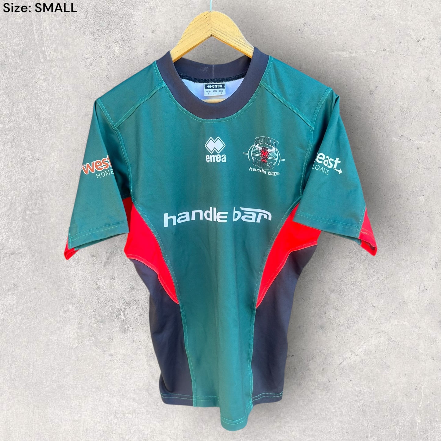 SYDNEY BULLS ERREA RUGBY LEAGUE JERSEY