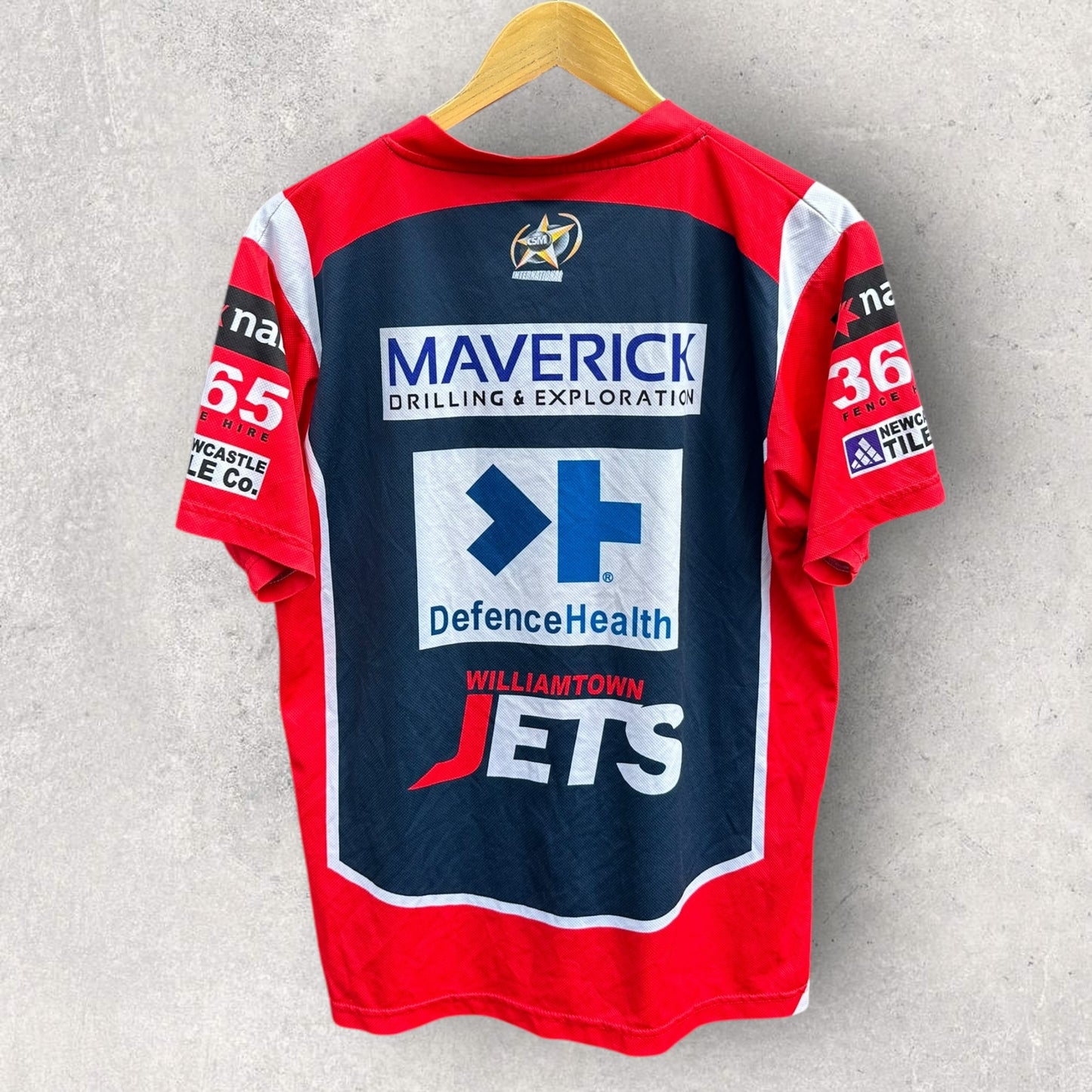 WILLIAMTOWN JETS AUSTRALIAN ARMY RUGBY LEAGUE TRAINING SHIRT