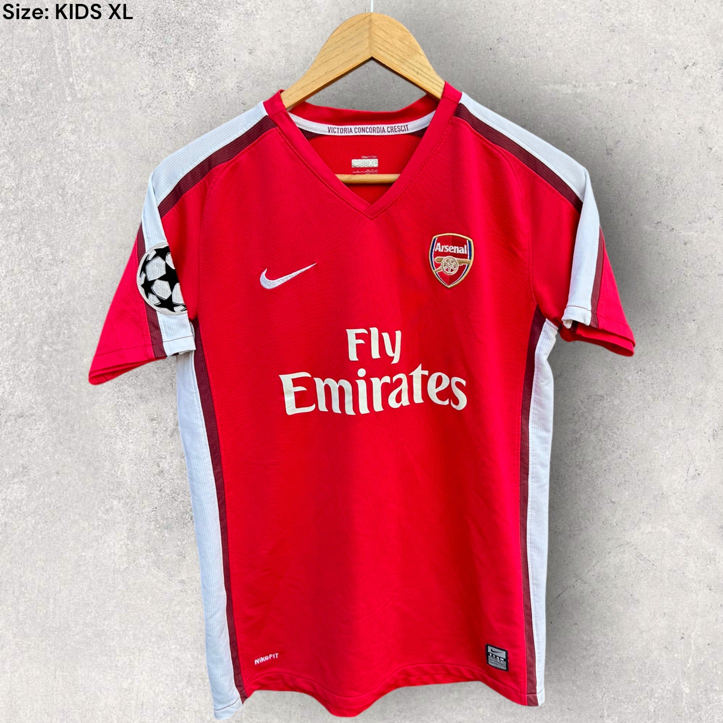 CESC FABREGAS 2009-2010 ARSENAL HOME NIKE KIDS JERSEY