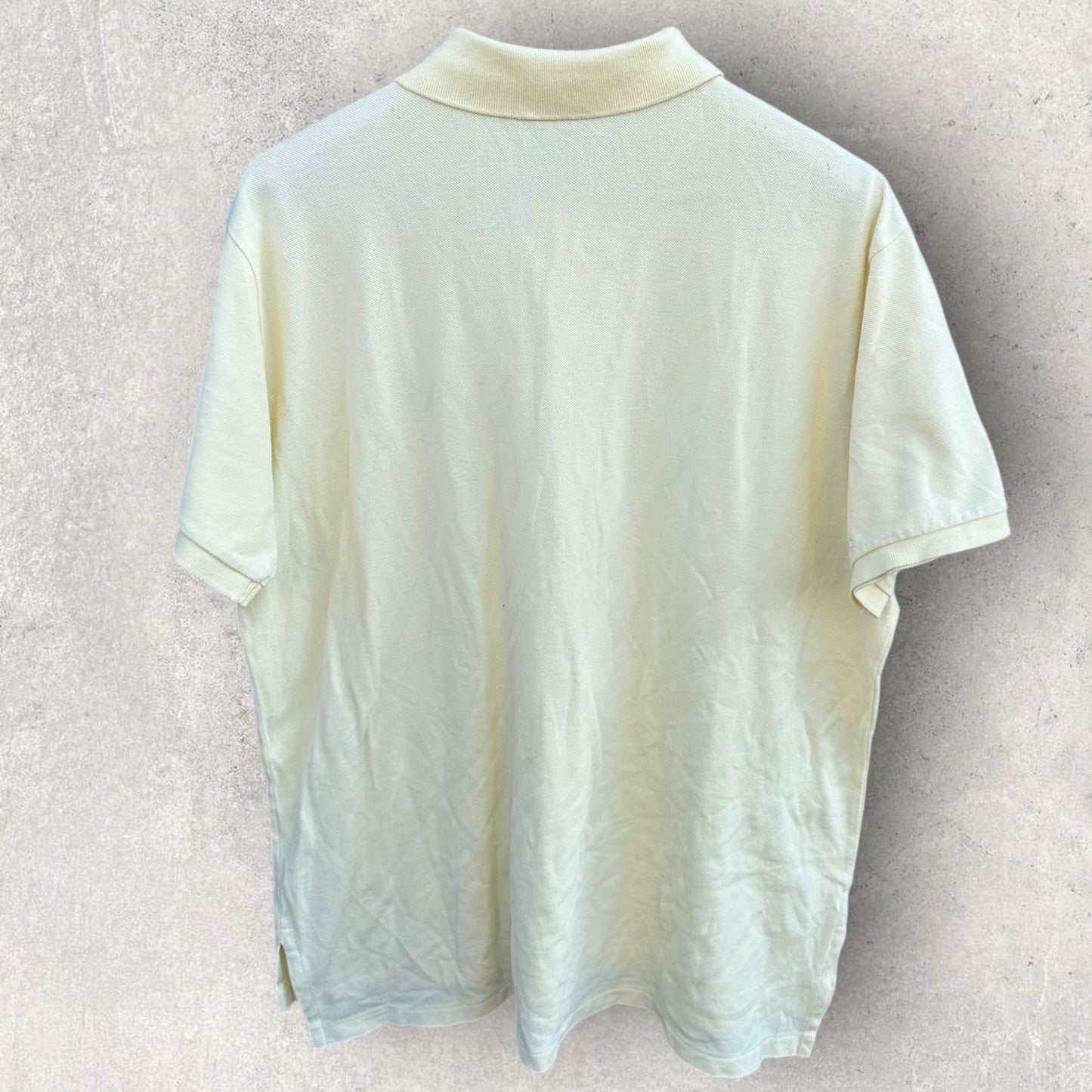 RALPH LAUREN POLO BEIGE SHORT SLEEVE POLO SHIRT