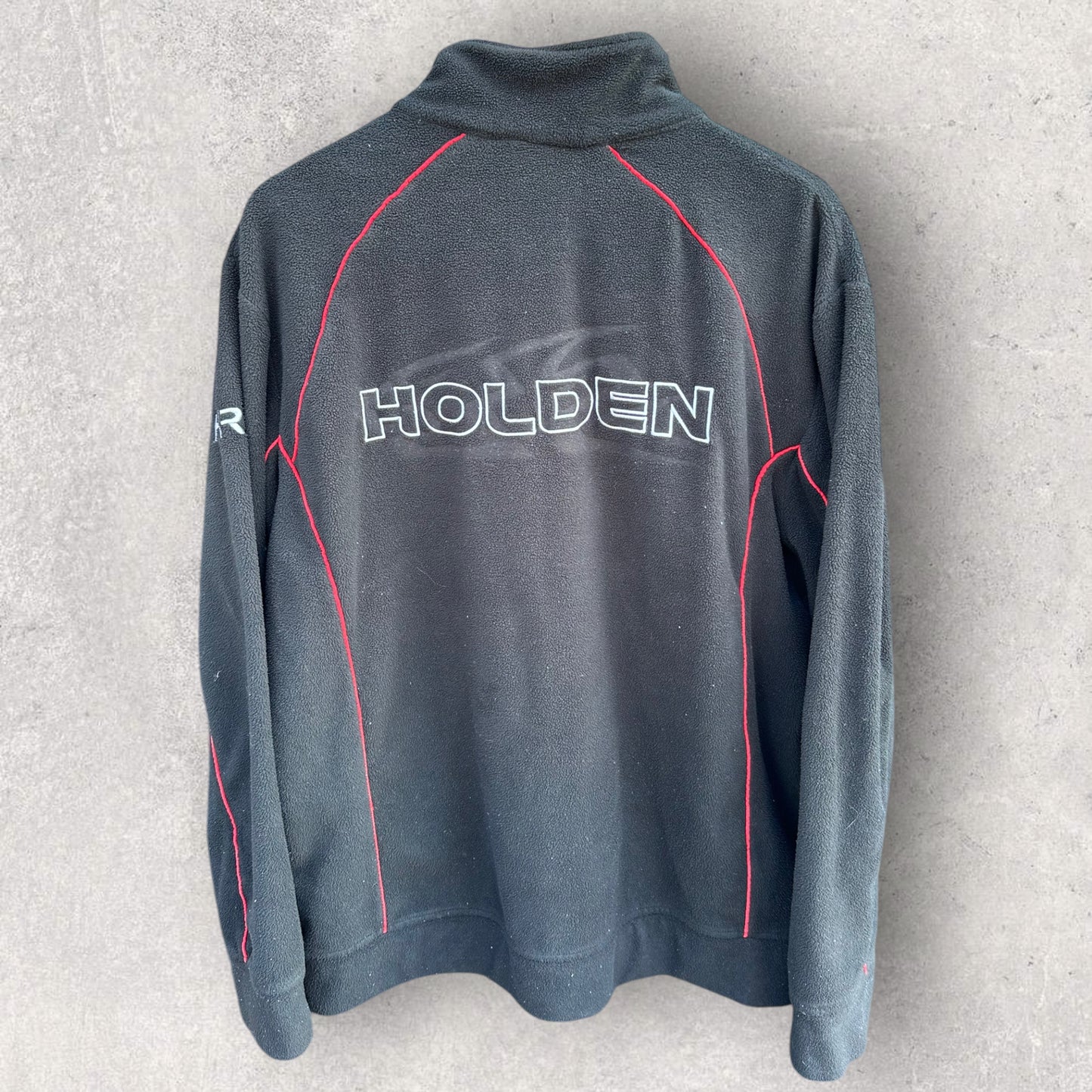 HOLDEN HSV BLACK FLEECE QUARTER ZIP JUMPER
