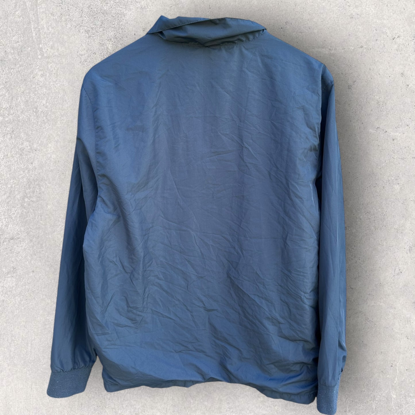 NEW YORK YANKEES BLUE BUTTON UP LIGHT WEIGHT JACKET