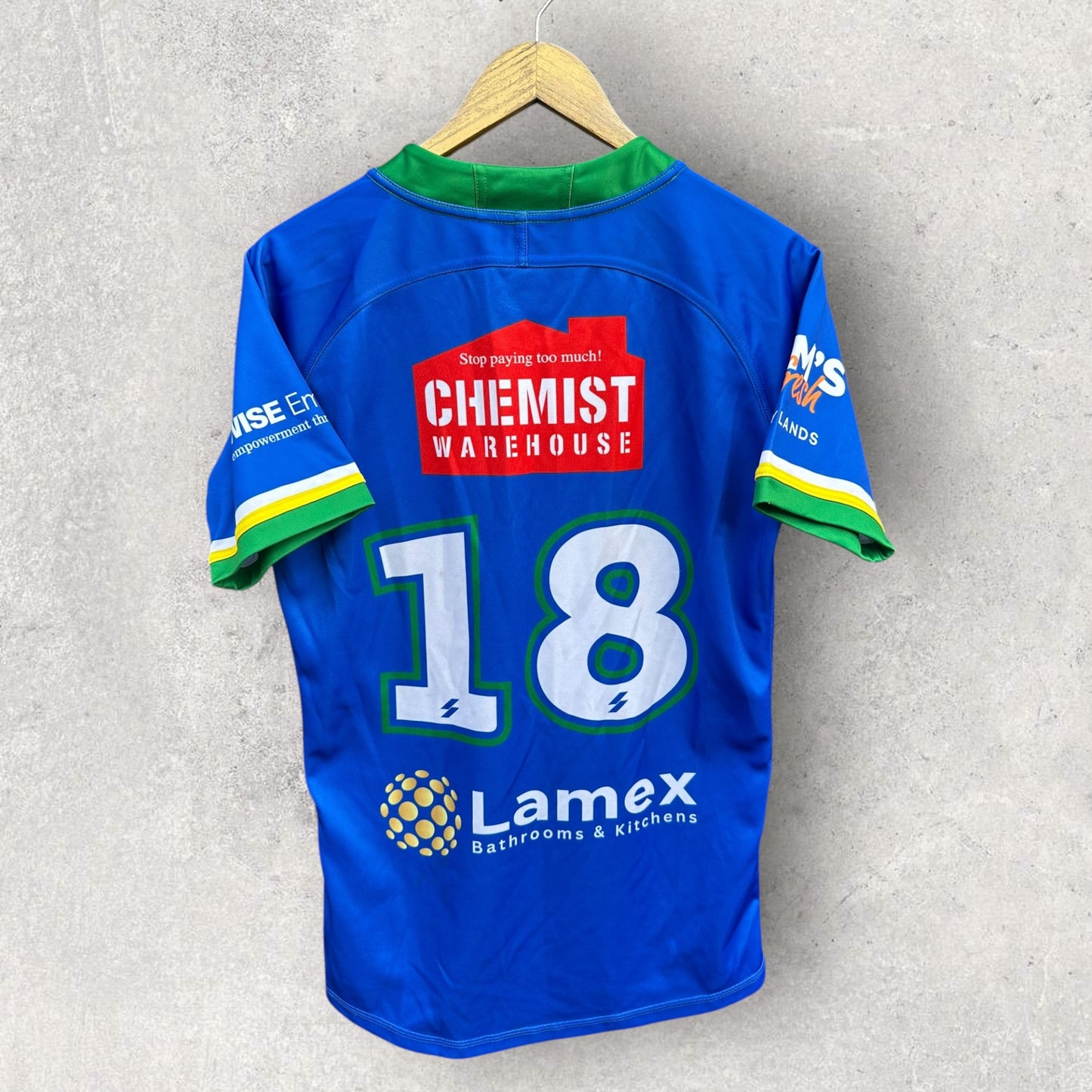 PARRAMATTA CITY TITANS NSW RUGBY LEAGUE MATCH JERSEY
