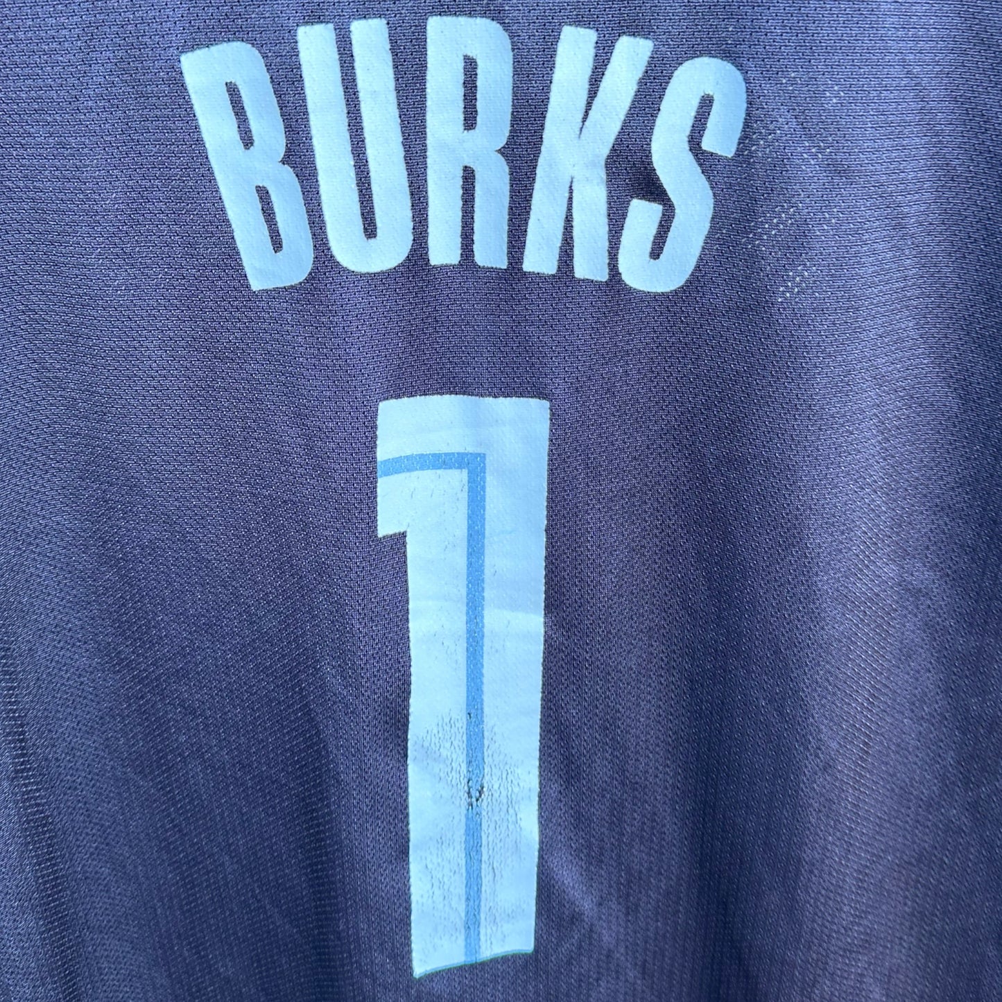 ALEC BURKS MEMPHIS GRIZZLIES REEBOK NBA JERSEY