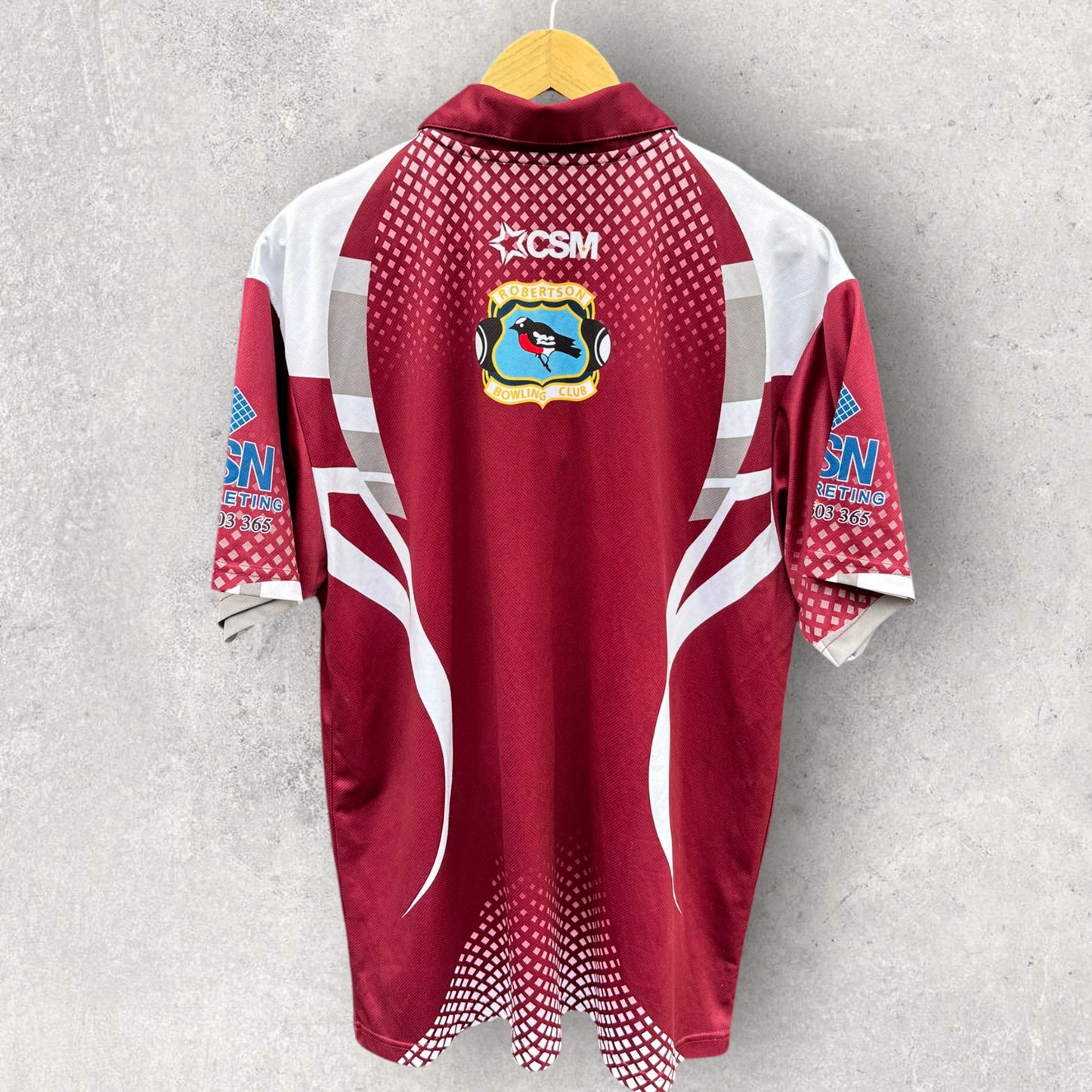 ROBERTSON-BURRAWANG SPUDDIES RUGBY LEAGUE POLO SHIRT