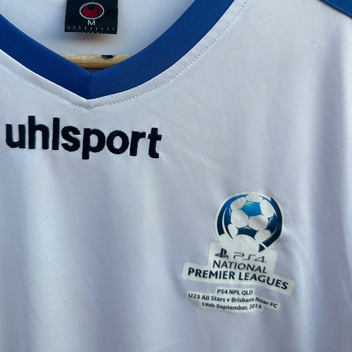 NPL U23s ALL STARS VS BRISBANE ROAR 2015 MATCH WORN JERSRY