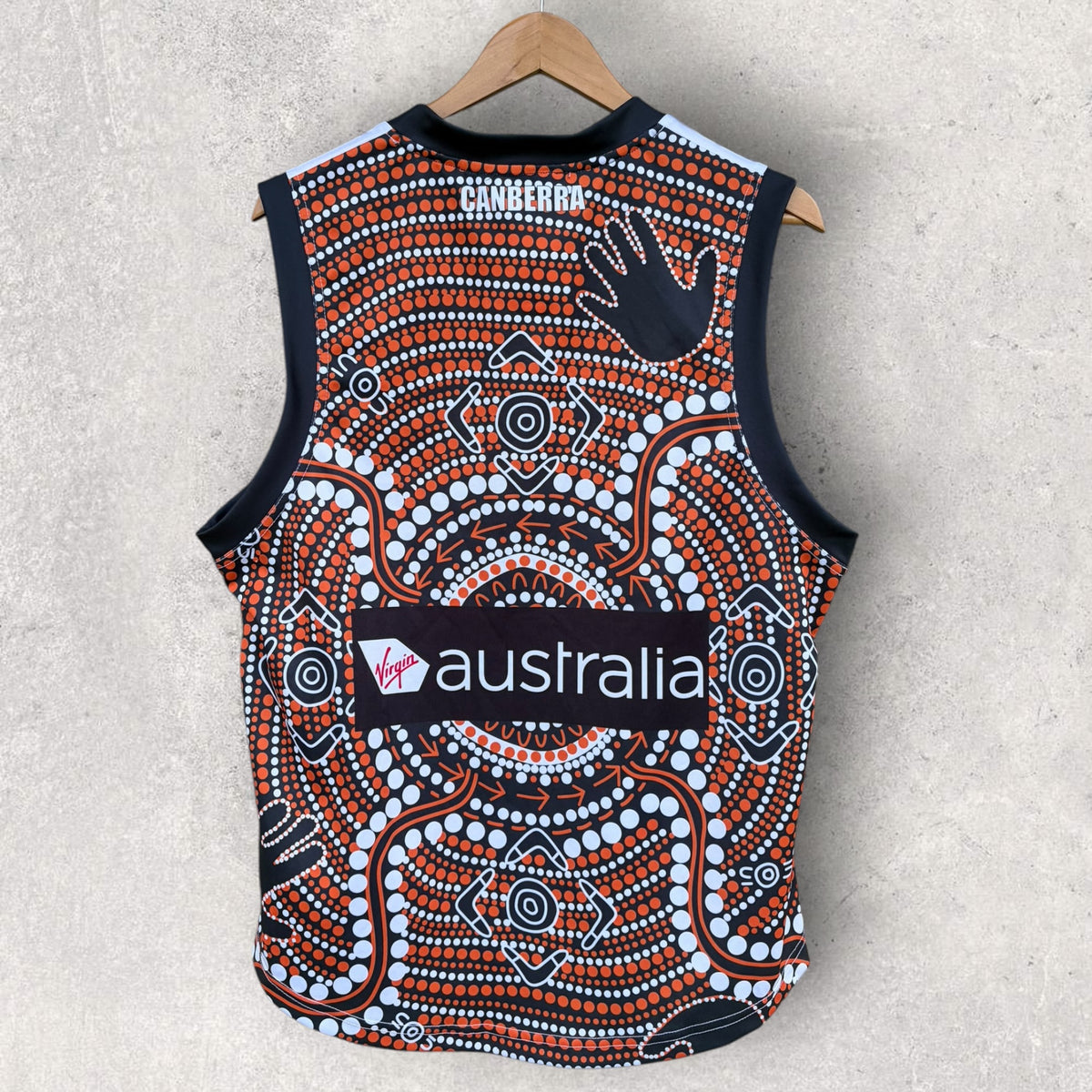 Greater Western Sydney GSW Giants 2017 Indigenous Round Player Edition AFL Guernsey
