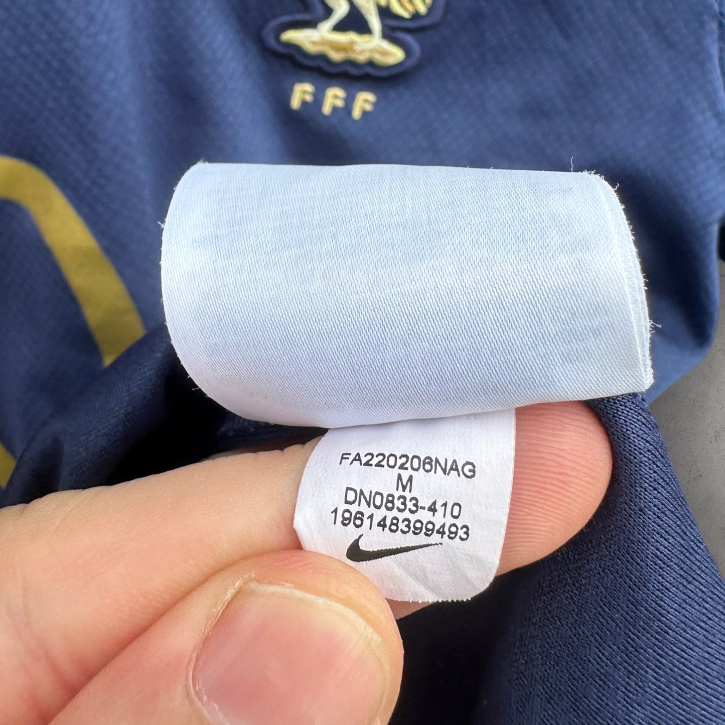 KYLIAN MBAPPE FRANCE 2022/2023 KIDS NIKE HOME JERSEY