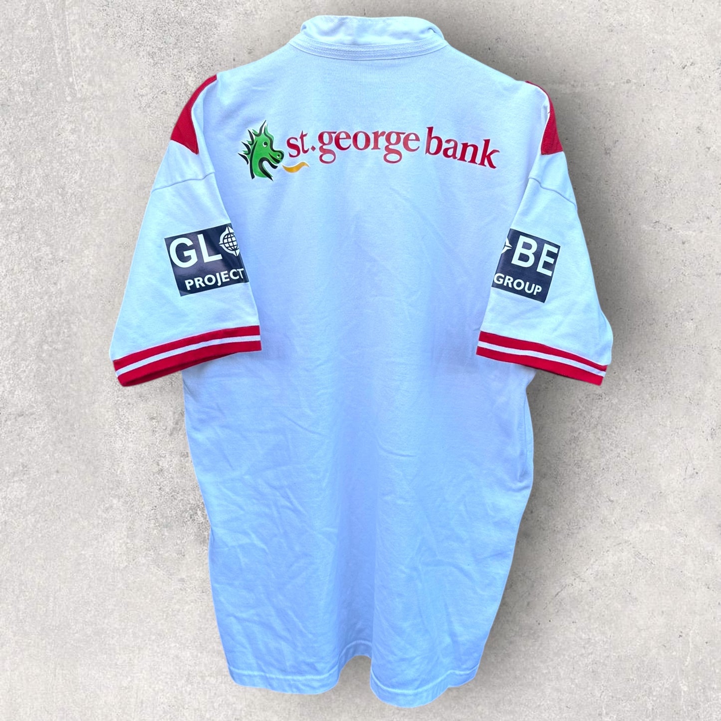 ST GEORGE ILLAWARRA DRAGONS 2005 HOME JERSEY SIGNED BY TEAM