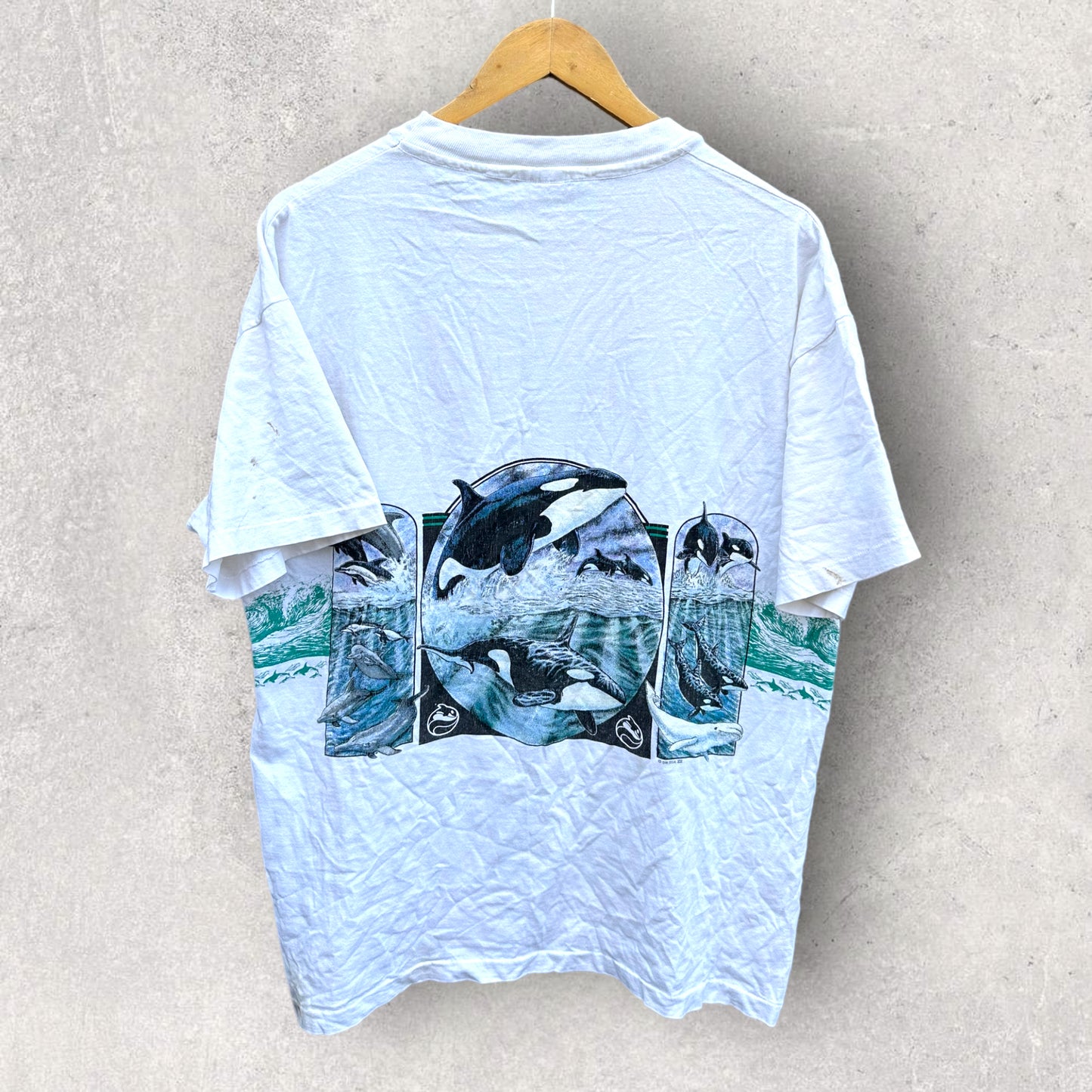 SEAWORLD VINTAGE WHITE T-SHIRT