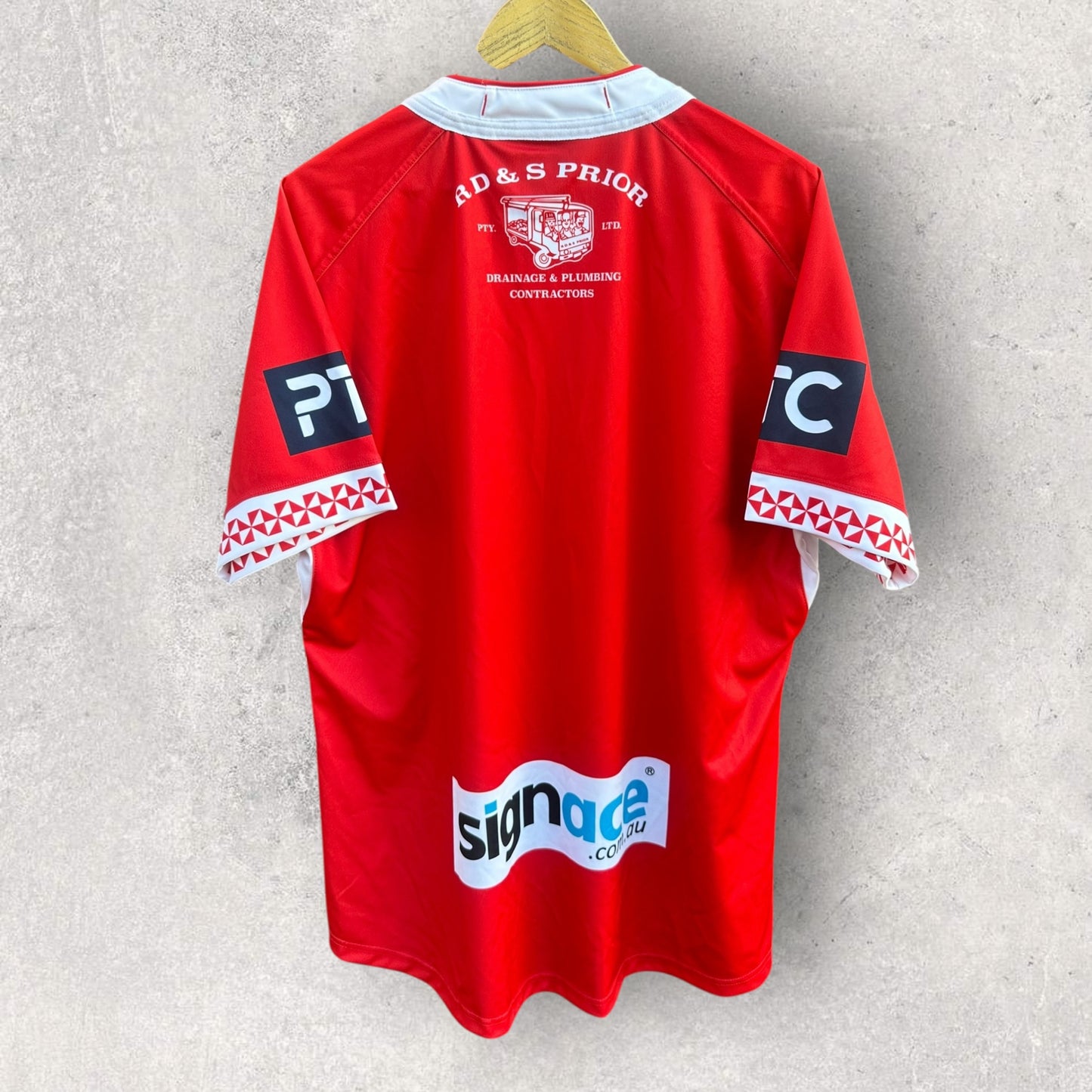 TONGA 2019 DYNASTY HOME RUGBY LEAGUE JERSEY